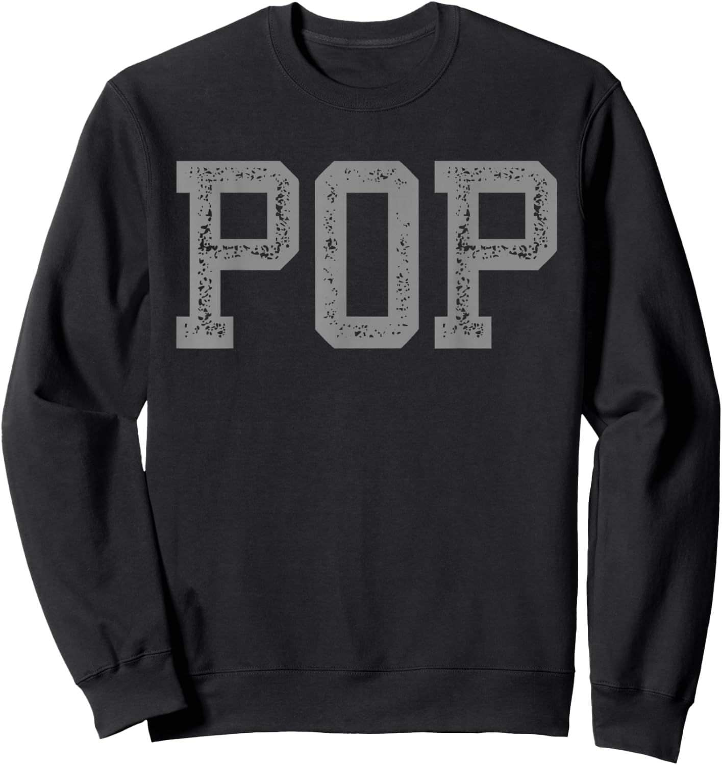 Pop Minimalist Vintage Sweatshirt - Sweatshirt | Black