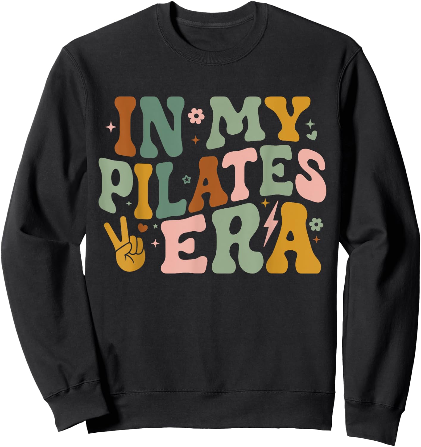 in My Pilates Era Funny Pilates Instructor Pilates Yoga Sweatshirt - Sweatshirt | Black