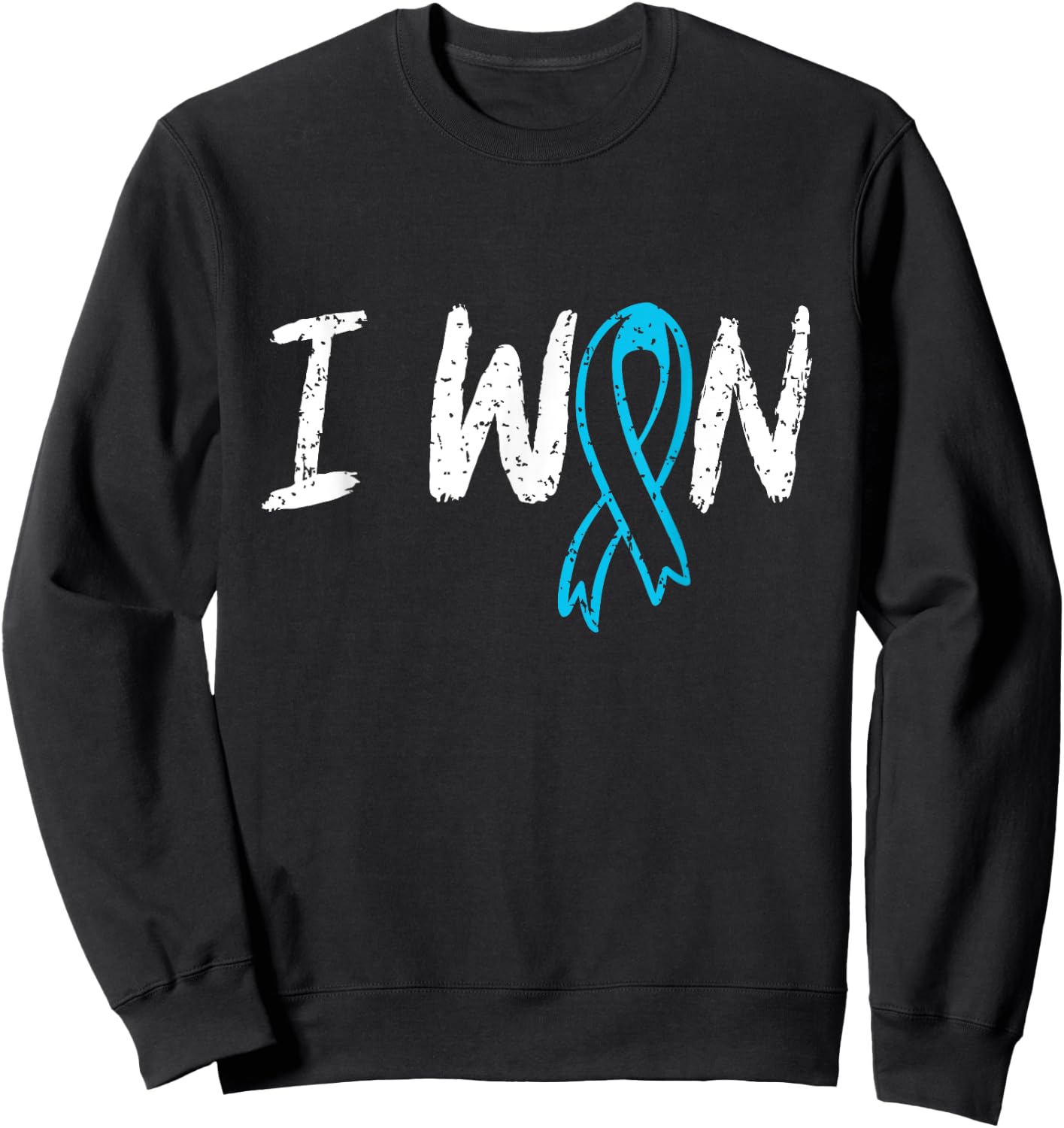 Cancer Warriors co Prostate Cancer Survivor Awareness - Black, -Adults, Small, Short Sleeve Sweatshirt - Sweatshirt | Black