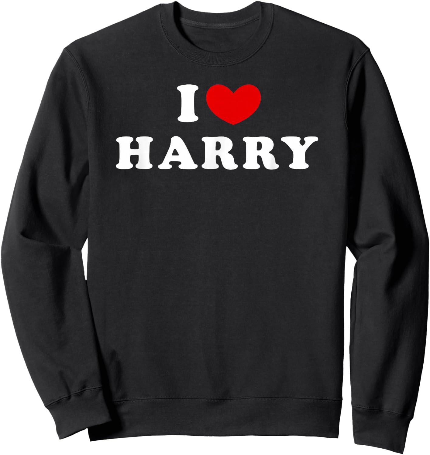 I Love Harry, I Love Harry Sweatshirt - Sweatshirt | Black