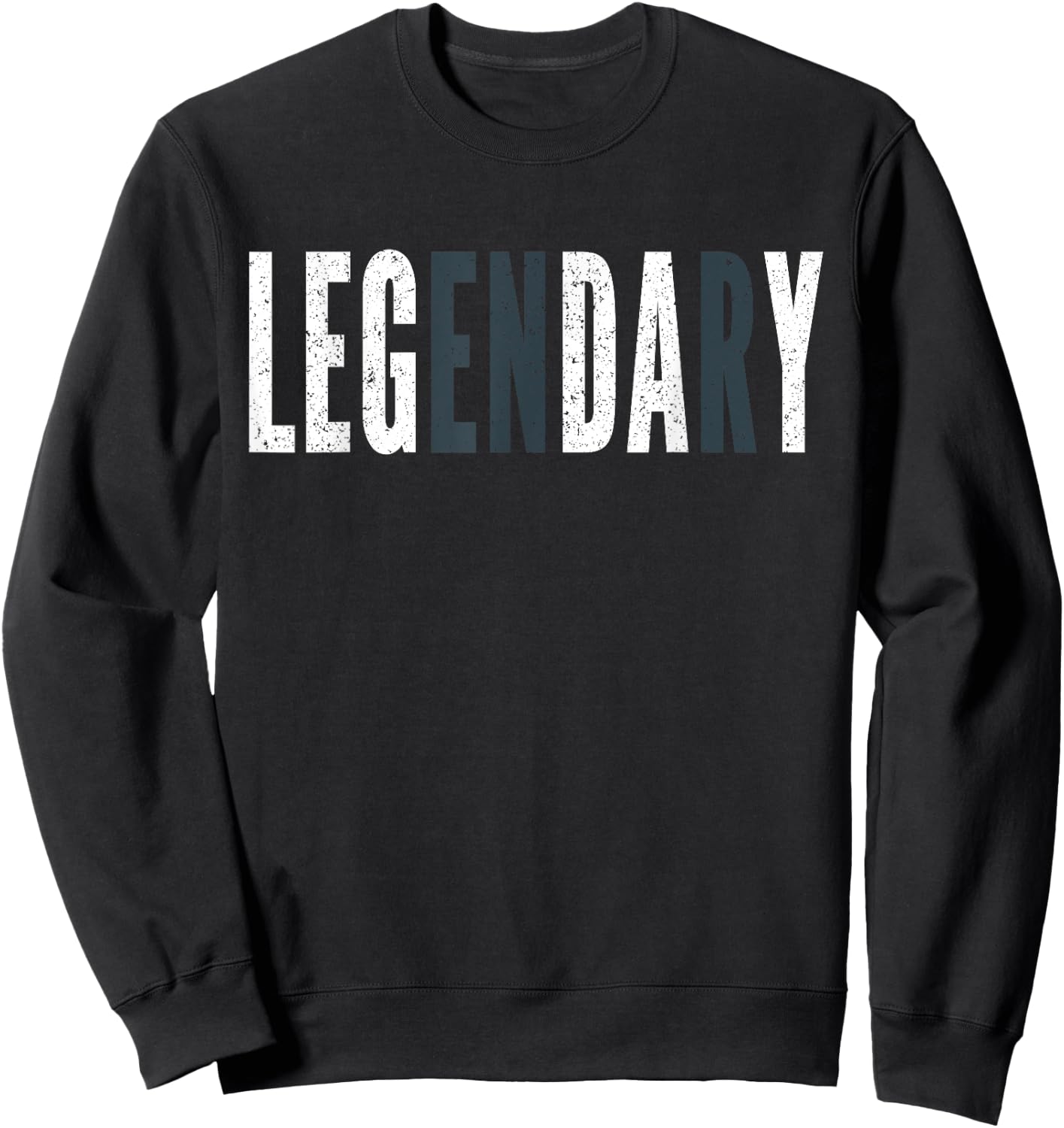LEGENDARY Leg Day - Leg Day at the Gym Sweatshirt - Sweatshirt | Black