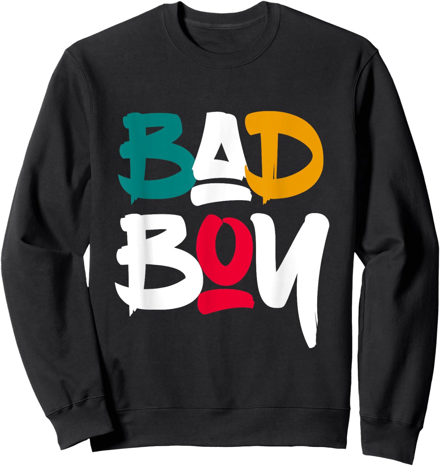 Bad Boy Shirts, Cool Bad Boys Fashion Graphic Design Style Sweatshirt - Sweatshirt | Black