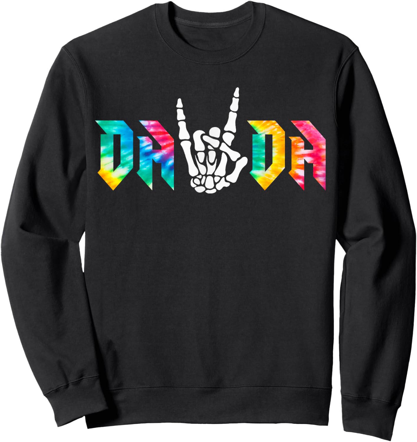Dada Of The Bad Two the Bone Birthday 2 Years Old Birthday Sweatshirt - Sweatshirt | Black