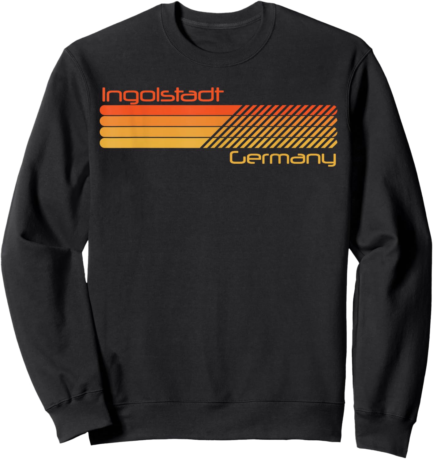 Retro Ingolstadt Germany Sweatshirt - Sweatshirt | Black