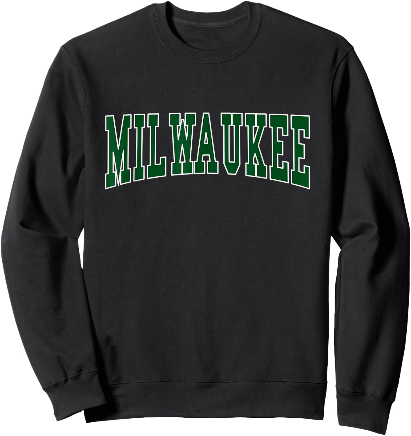 MILWAUKEE - Hometown Pride - Throwback Design - Classic Sweatshirt - Sweatshirt | Black