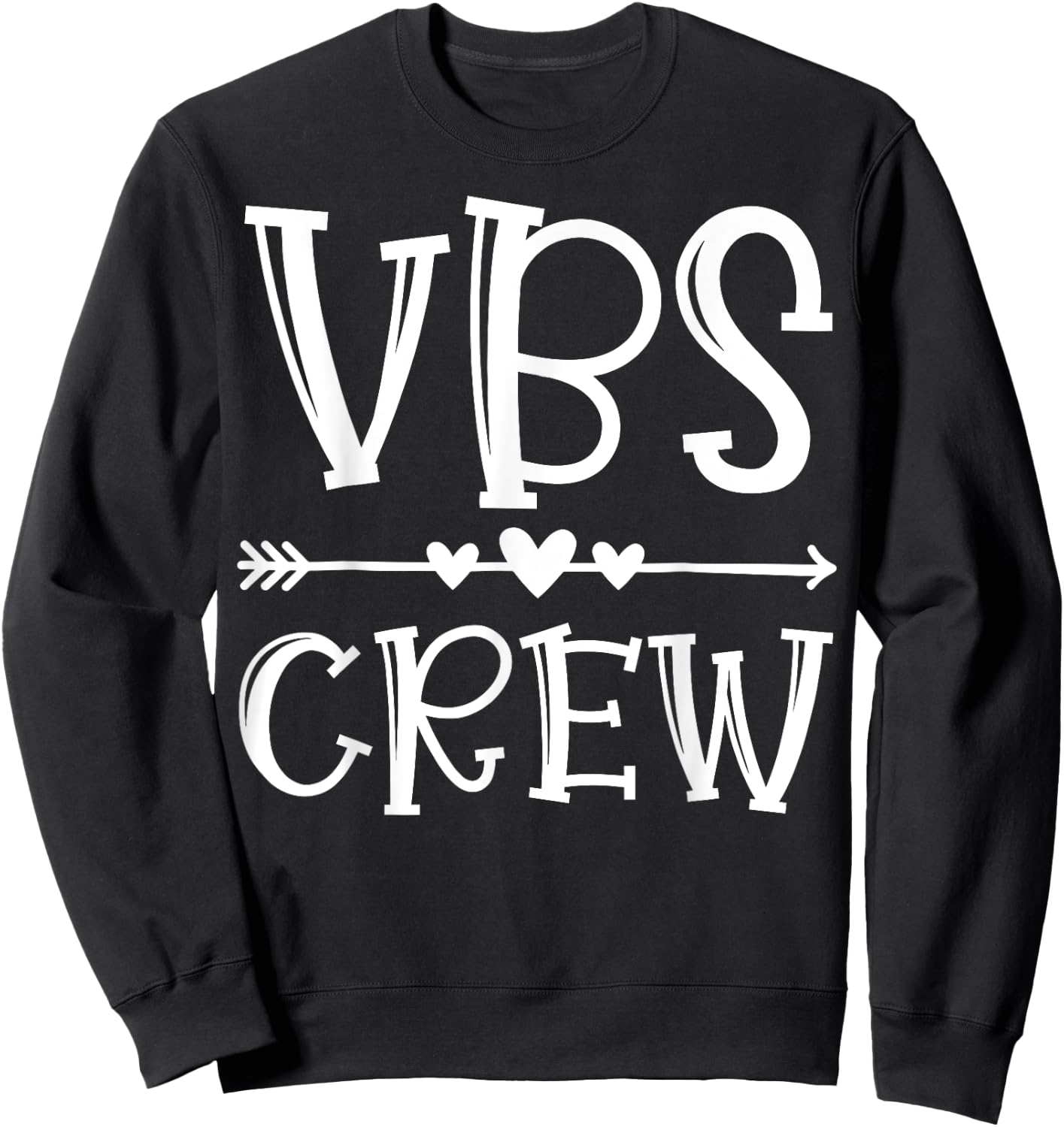 VBS Crew Faith-Based Gathering Sunday School Teacher Women Girls Kids Sweatshirt - Sweatshirt | Black