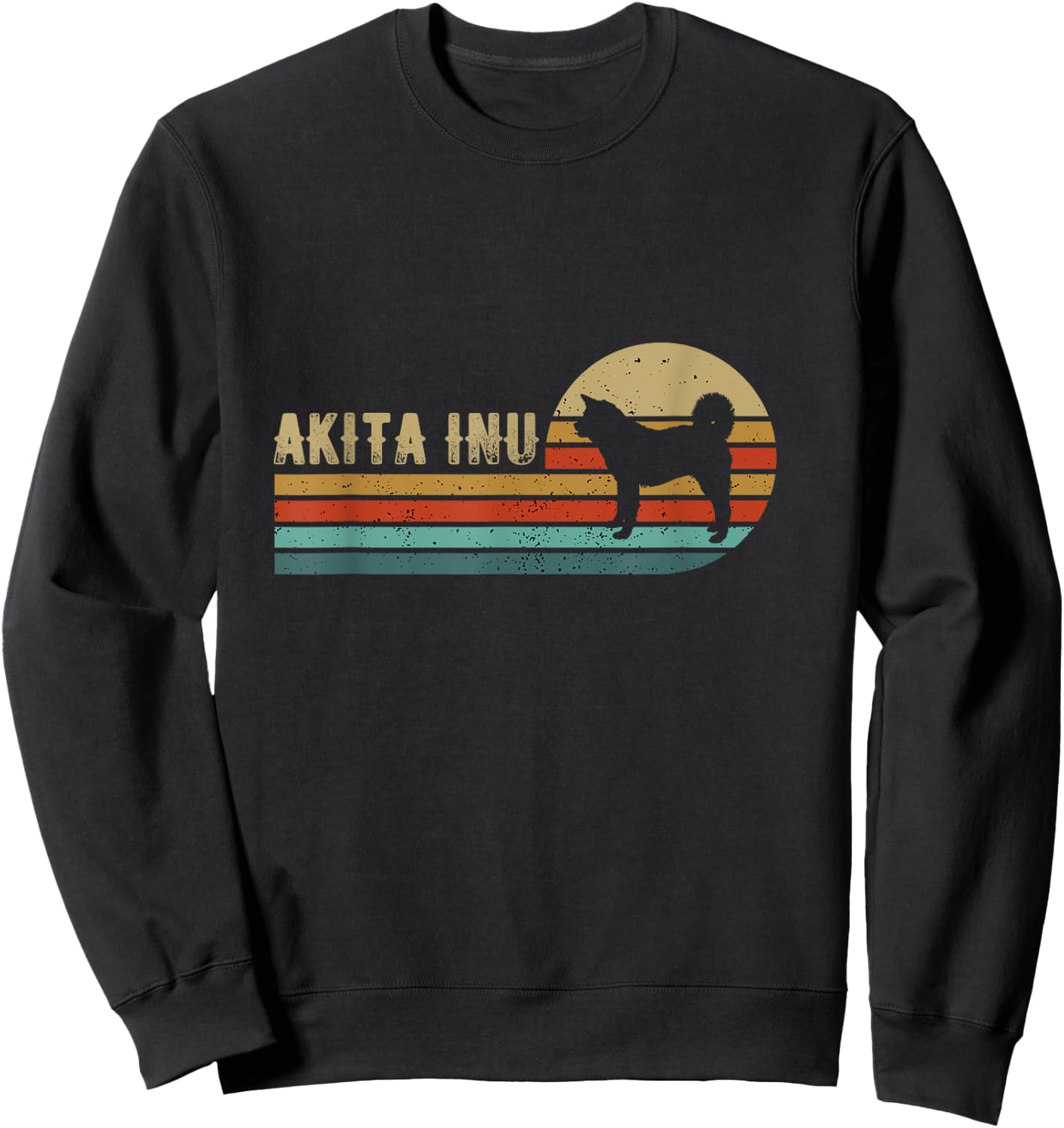 Akita Inu Dog Sweatshirt - Sweatshirt | Black