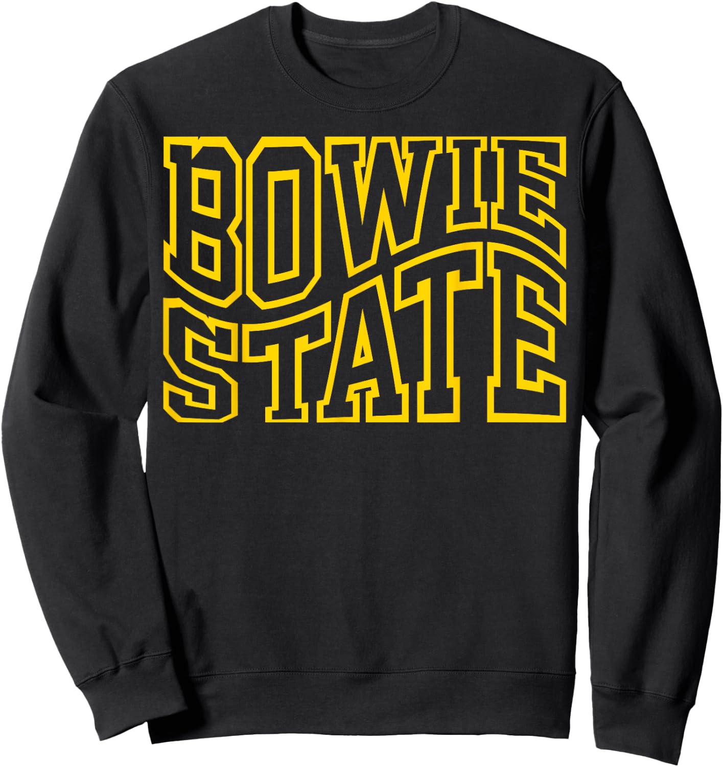 Team Chbcu Bowie Retro State Vintage Study Era Sweatshirt - Sweatshirt | Black