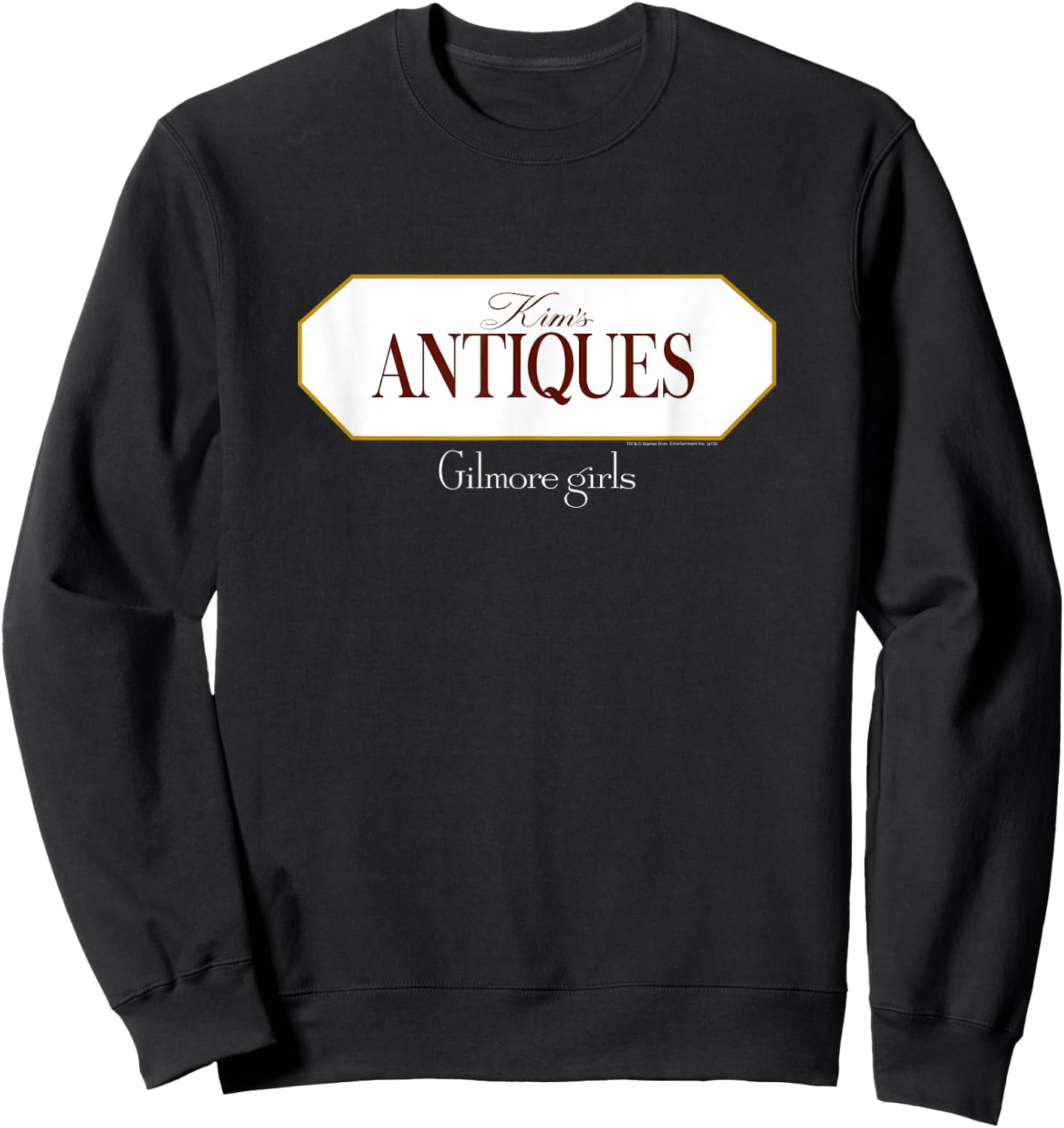 Gilmore Girls Kim's Antiques Logo Sweatshirt - Sweatshirt | Black