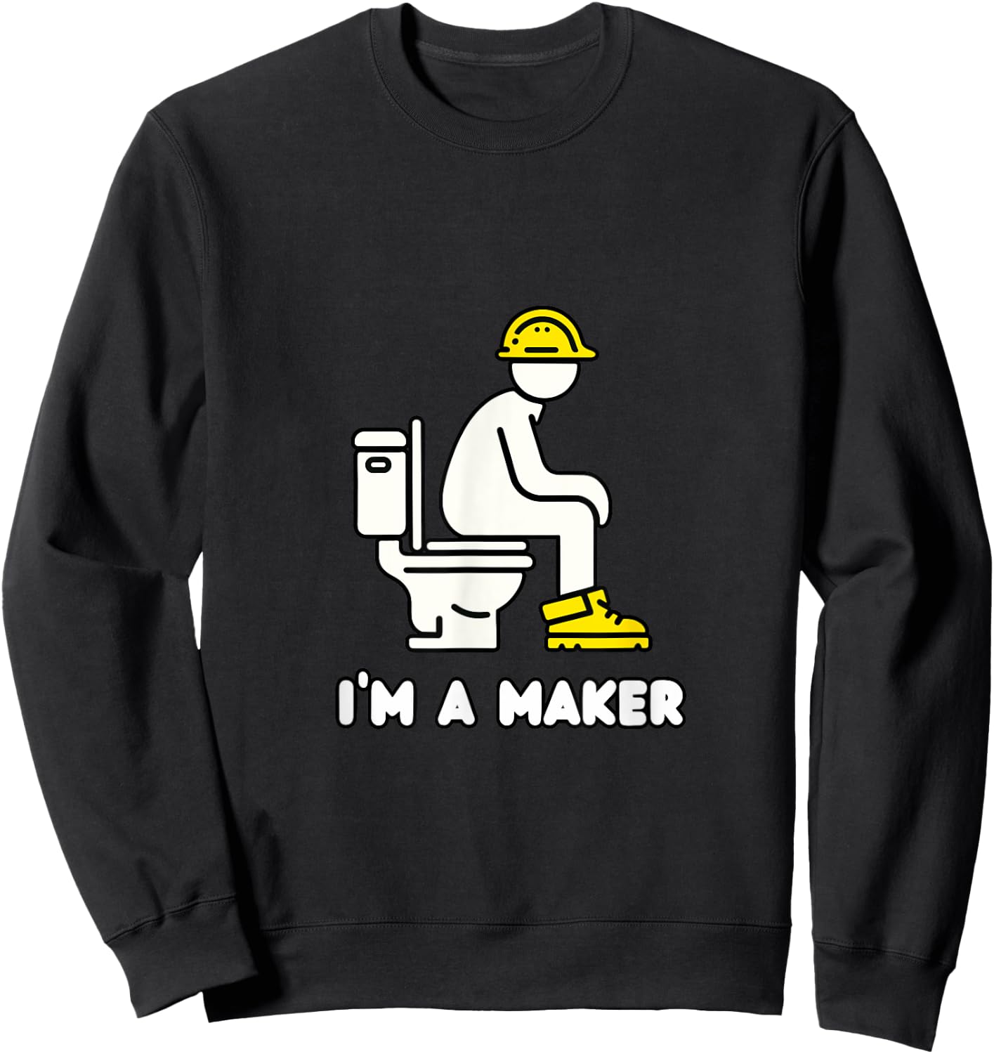 I'm a Maker Sweatshirt - Sweatshirt | Black