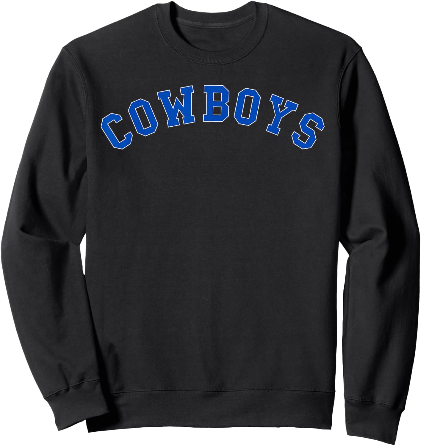Cowboys Blue Varsity Sweatshirt - Sweatshirt | Black
