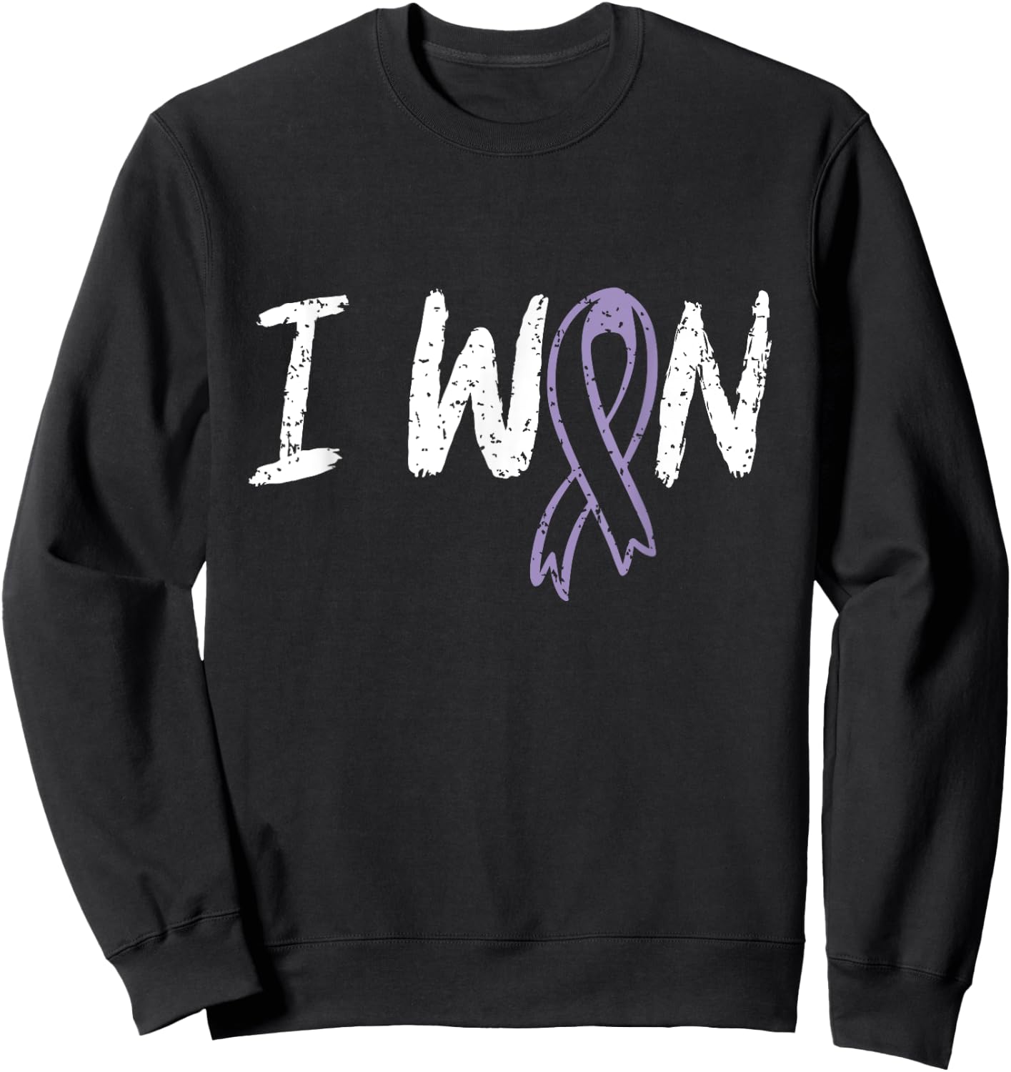 Cancer Warriors co Testicular Cancer Survivor I Won - Men's Black Classic Fit Short Sleeve - Small Sweatshirt - Sweatshirt | Black
