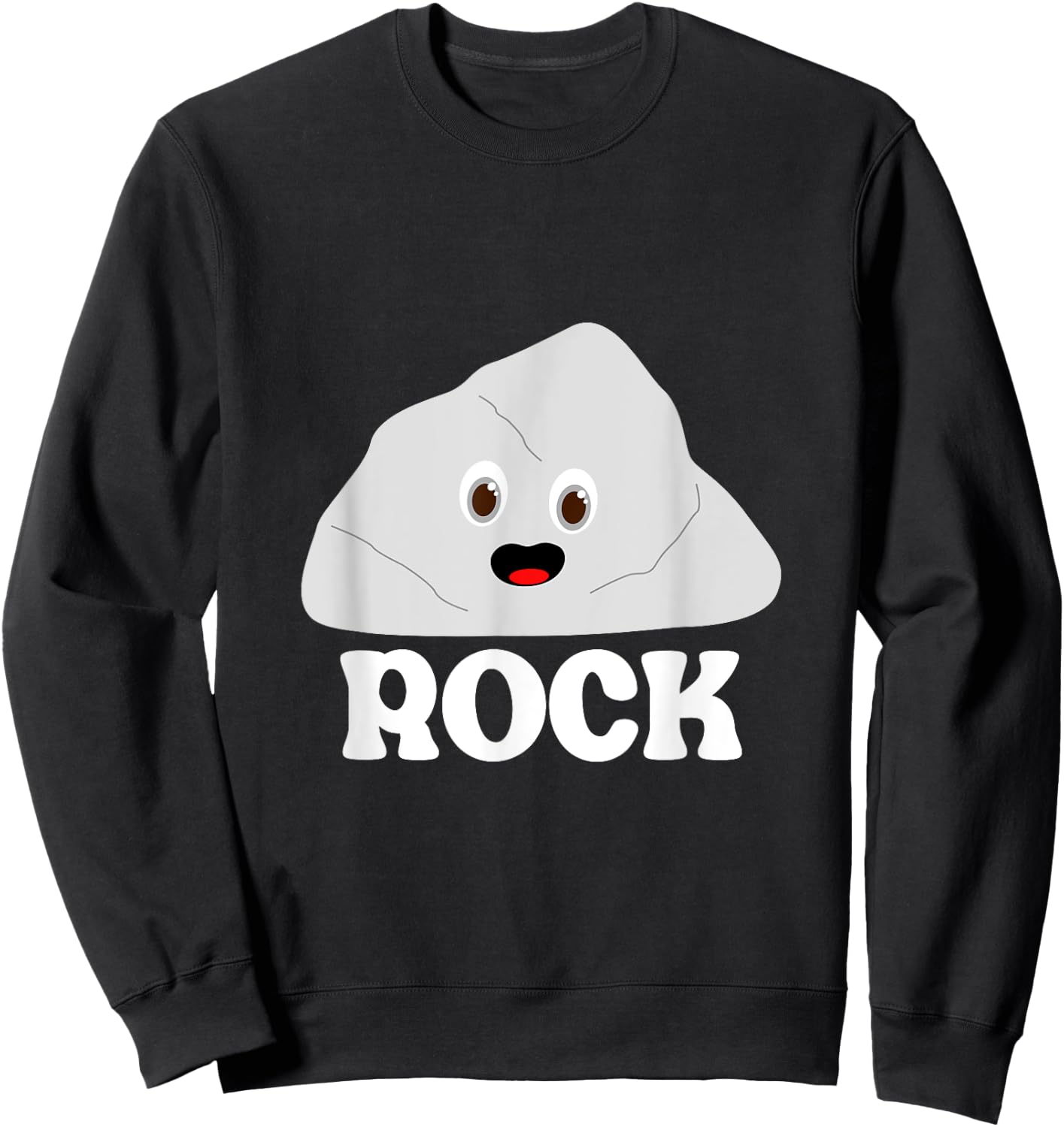 Rock Paper Scissors Matching Halloween Costumes Sweatshirt - Sweatshirt | Black