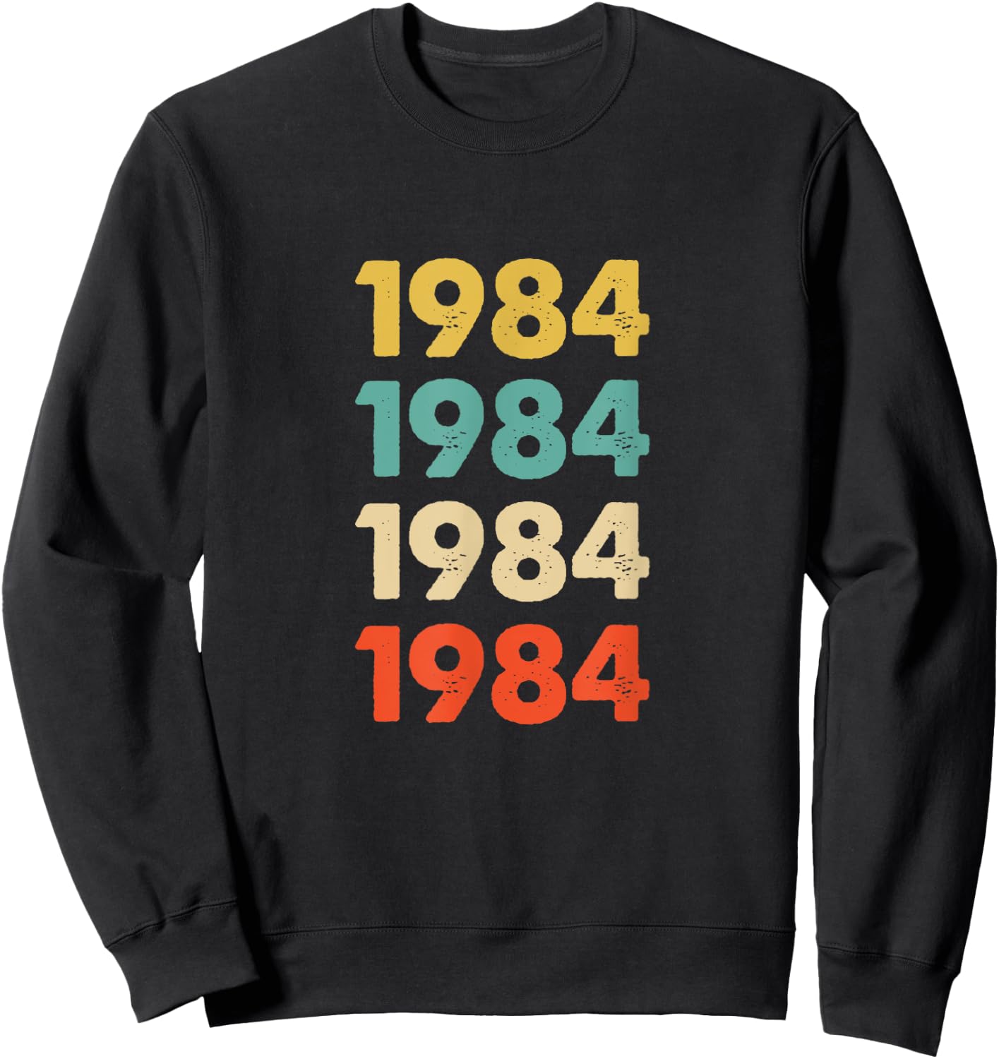 1984 Birthday Sweatshirt - Sweatshirt | Black