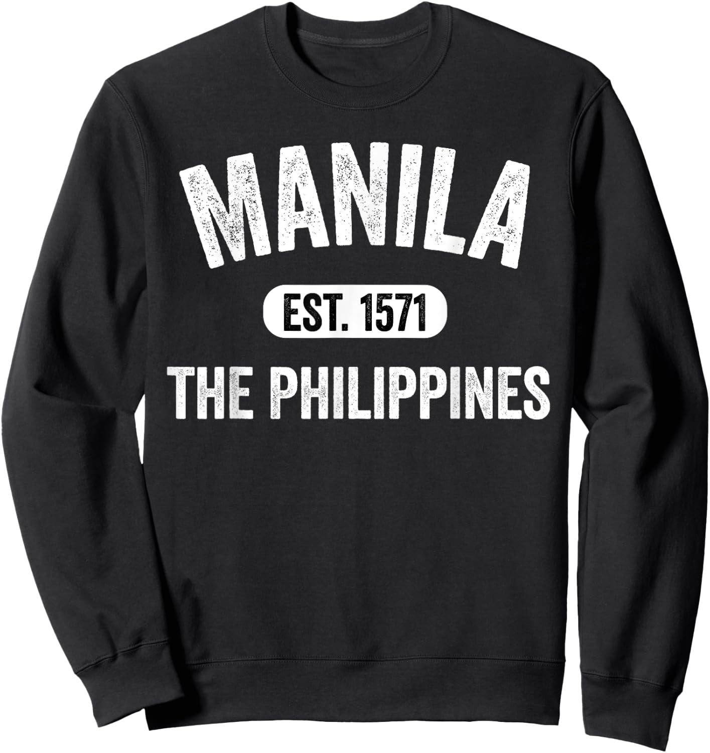 The Philippines Souvenir Filipino Pride Travel Men Women Boy Sweatshirt - Sweatshirt | Black