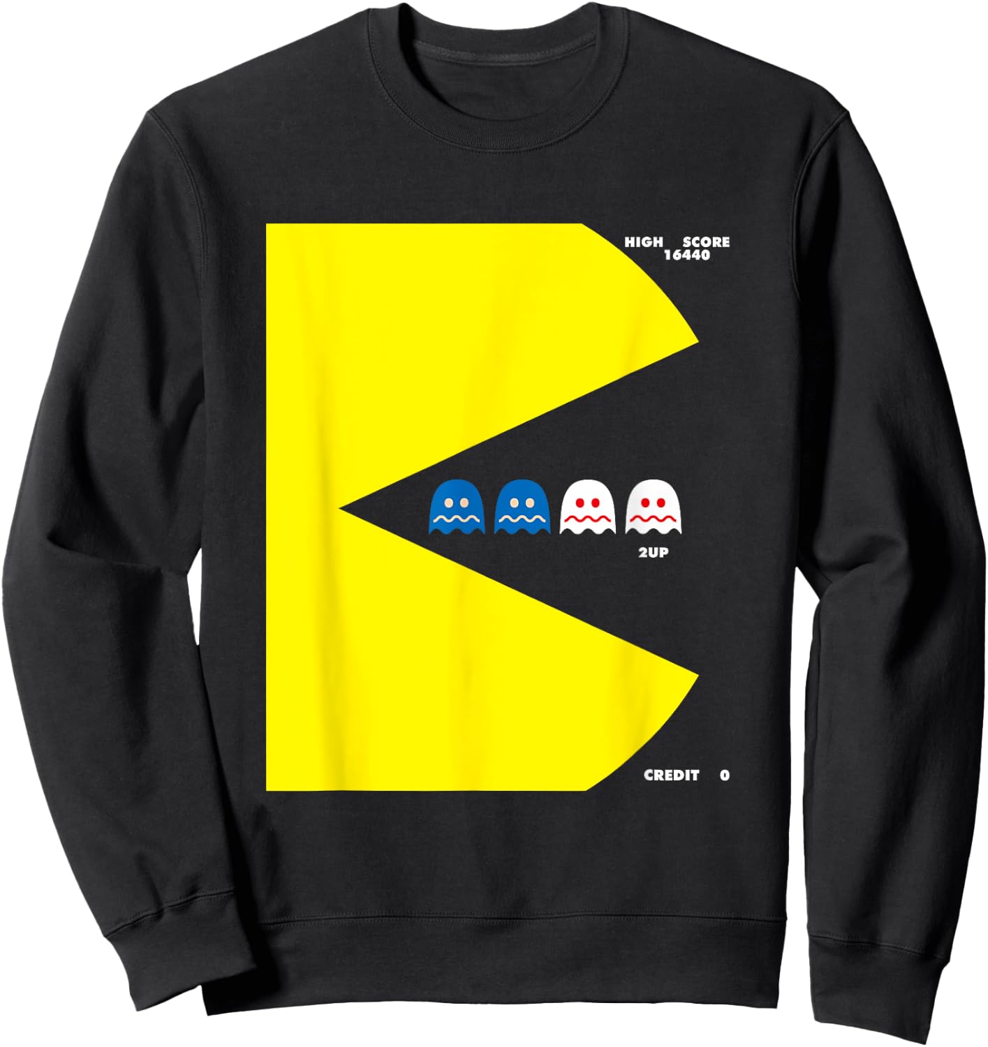 Pac-man Sweatshirt - Sweatshirt | Black