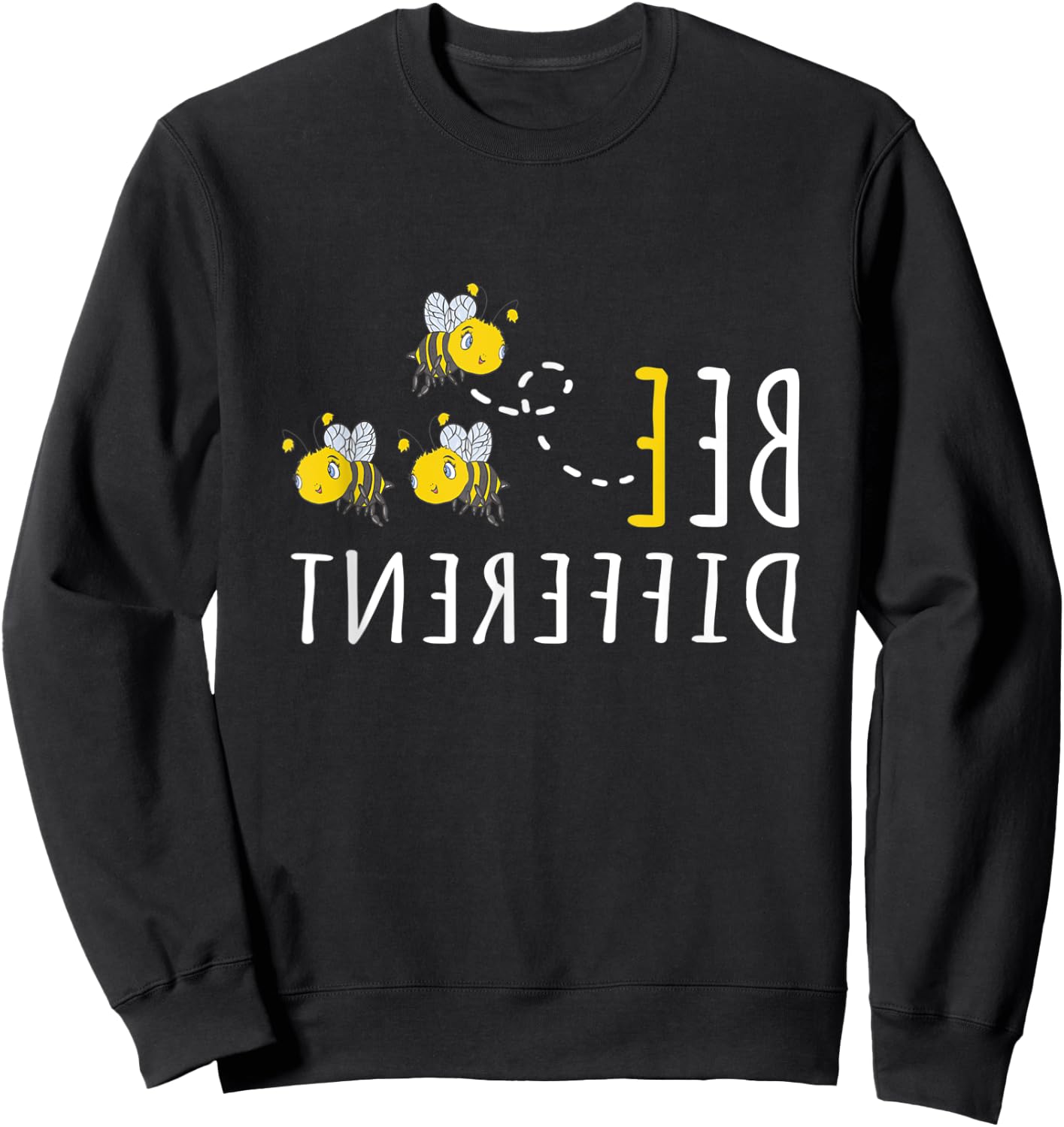 Funny Bee Vespe Be Different Animal Lovers Sweatshirt - Sweatshirt | Black