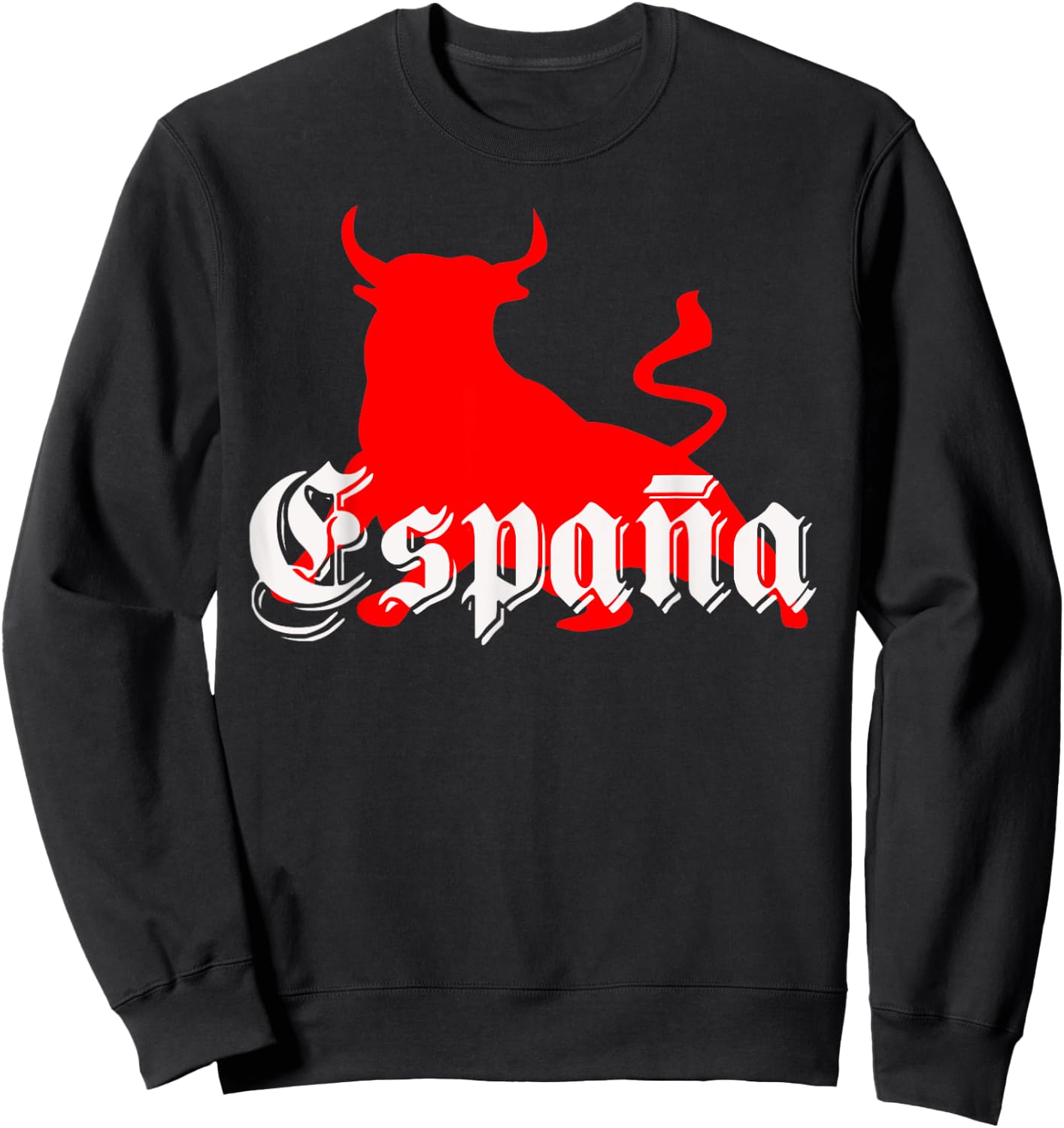 Espana Spain Bull Sweatshirt - Sweatshirt | Black