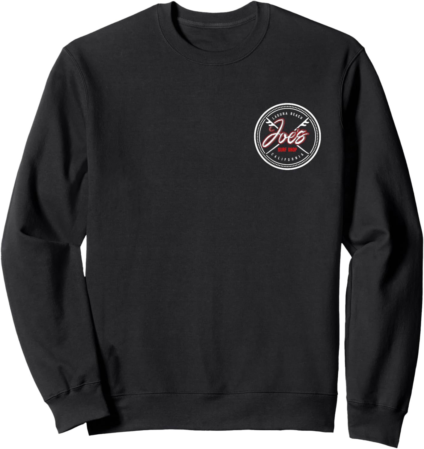 Joe's Surf Double Boards Logo Graphic Sweatshirt - Sweatshirt | Black