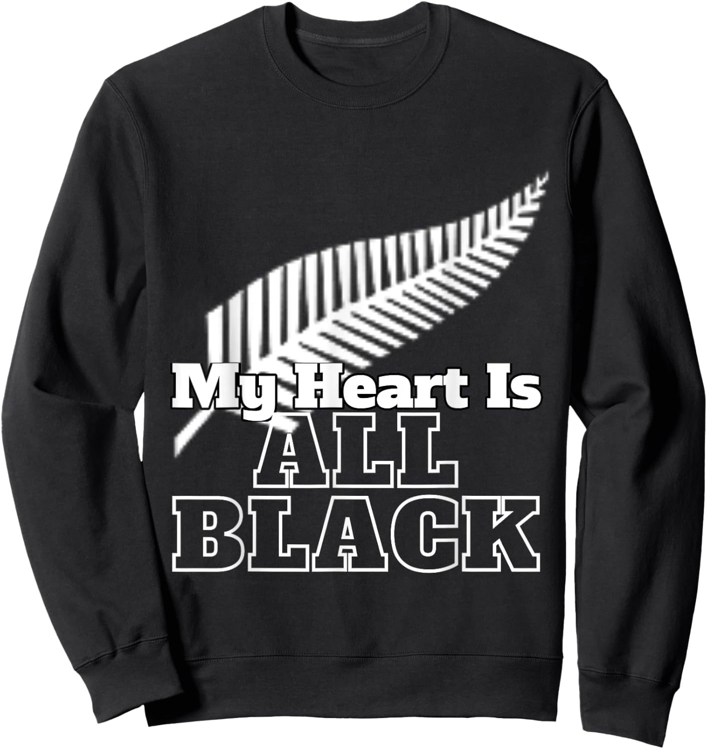 My Heart Is All Black. Sweatshirt - Sweatshirt | Black