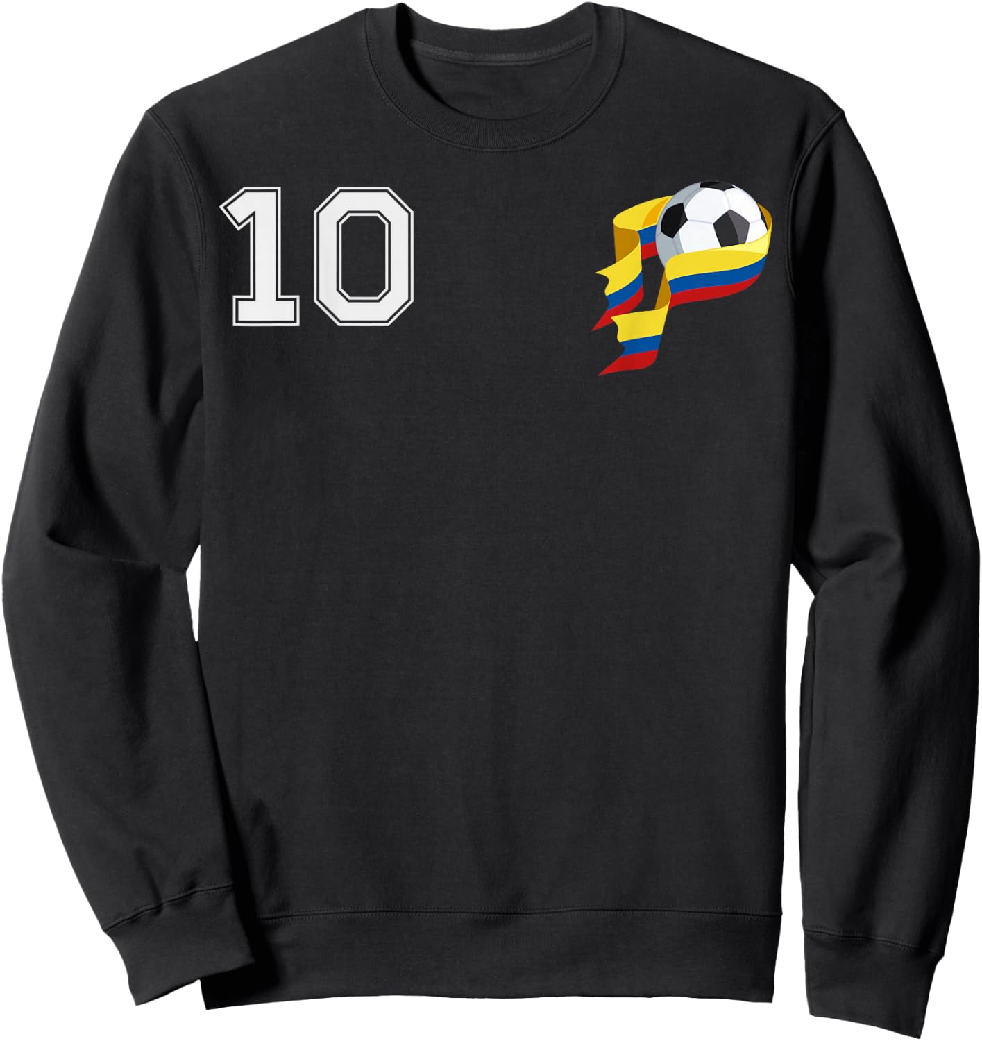 Venezuela - La Vinotinto Team Soccer Design for Venezuelans Sweatshirt - Sweatshirt | Black