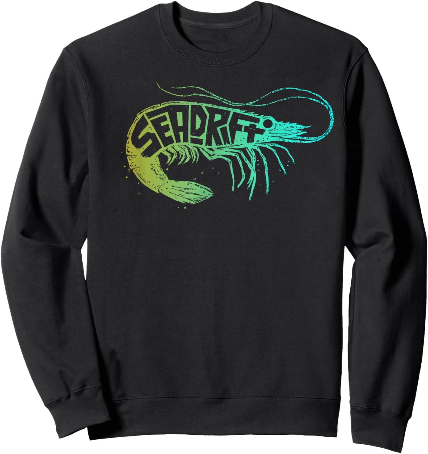 Seadrifter Shrimp Sweatshirt - Sweatshirt | Black