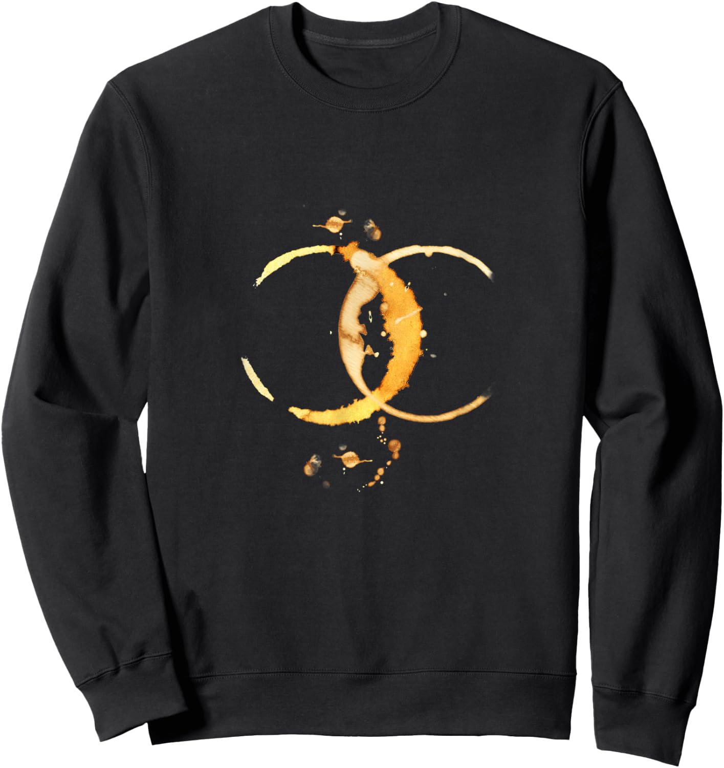 Coffee stain Sweatshirt - Sweatshirt | Black