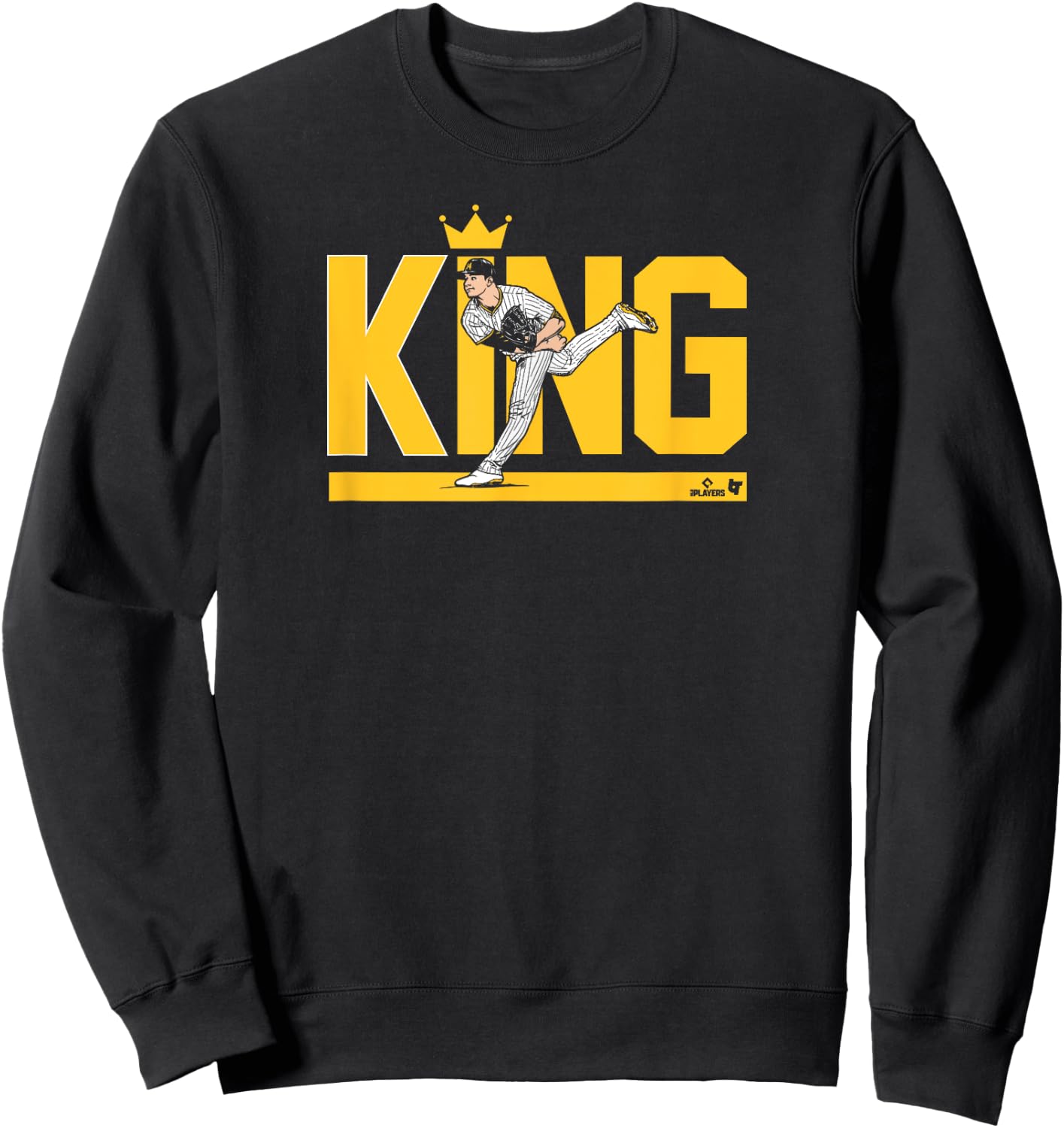 Michael King - Ace Pose - San Diego Baseball Sweatshirt - Sweatshirt | Black
