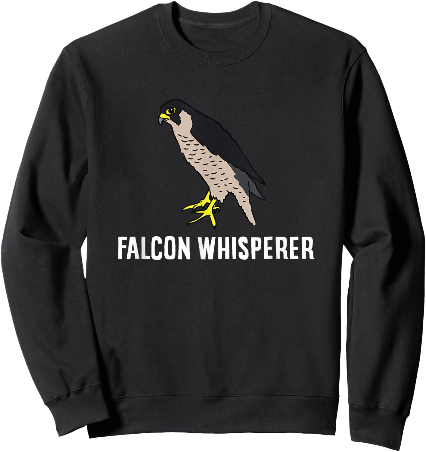 Peregrine Falcon Whisperer Sweatshirt - Sweatshirt | Black