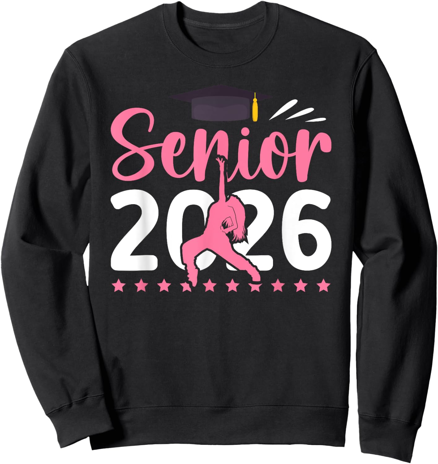 Senior Dancer 2026 Graduation Dance Senior 2026 Sweatshirt - Sweatshirt | Black