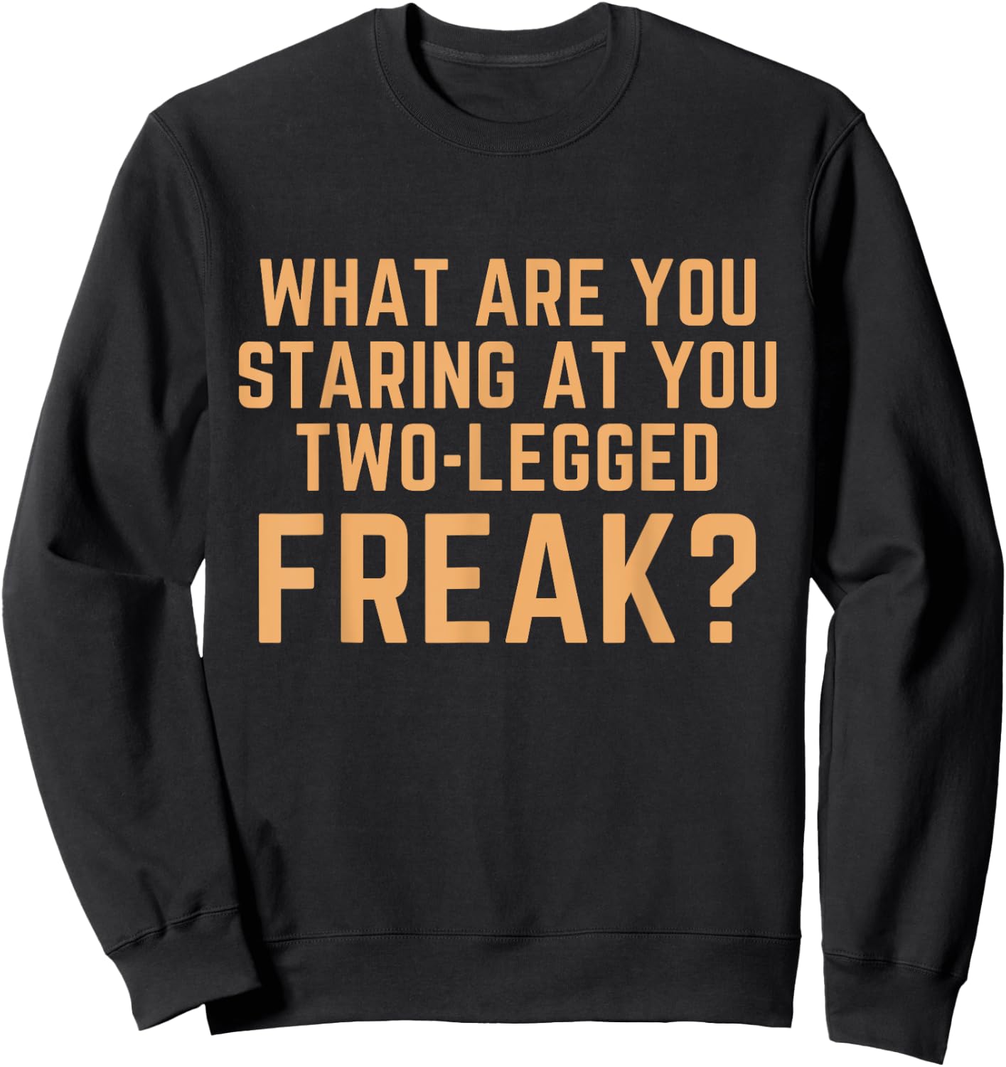 Leg Amputee Story Funny Humor Prosthetic Amputation Gifts Sweatshirt - Sweatshirt | Black