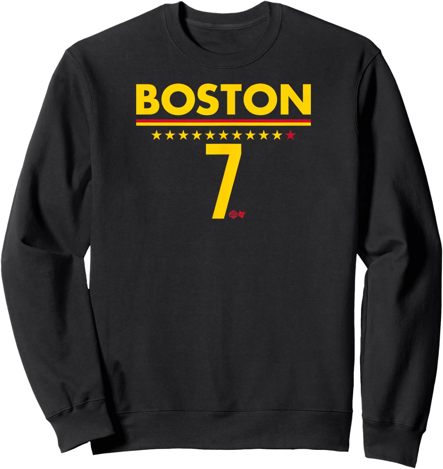Aliyah Boston: IND 7 - Indiana Basketball Sweatshirt - Sweatshirt | Black
