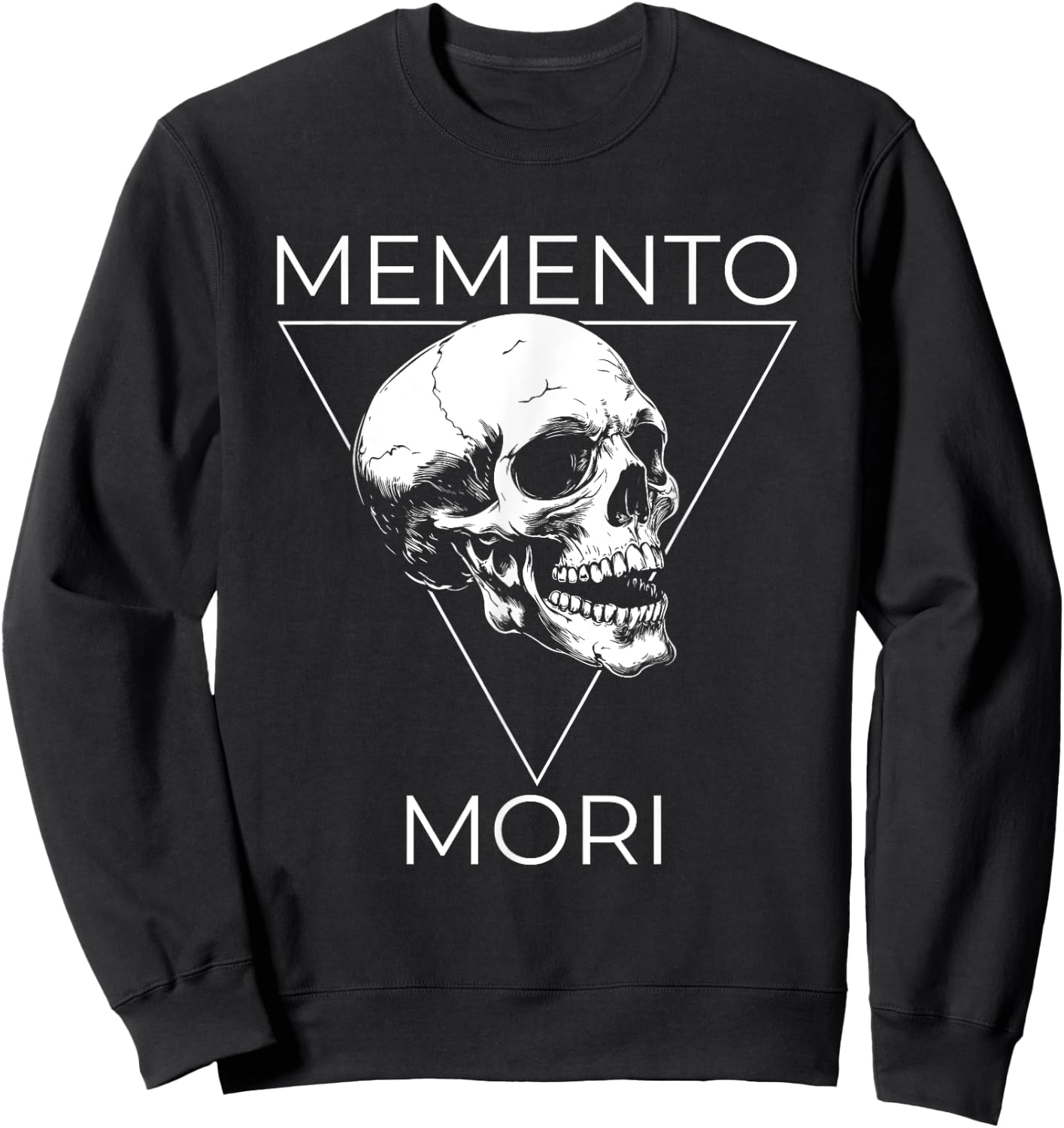 Philosophers Memento Mori Sweatshirt - Sweatshirt | Black