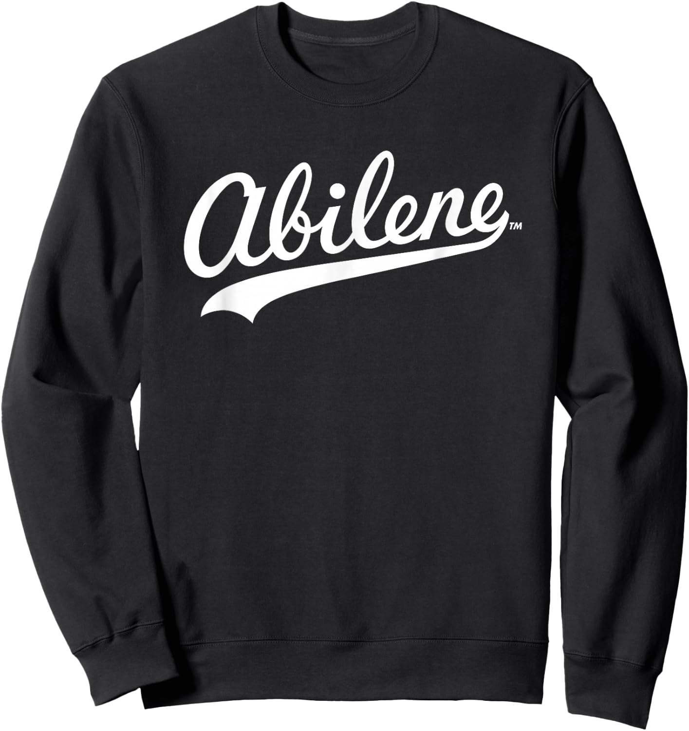 Abilene Christian University Wildcats Abilene Script Sweatshirt - Sweatshirt | Black