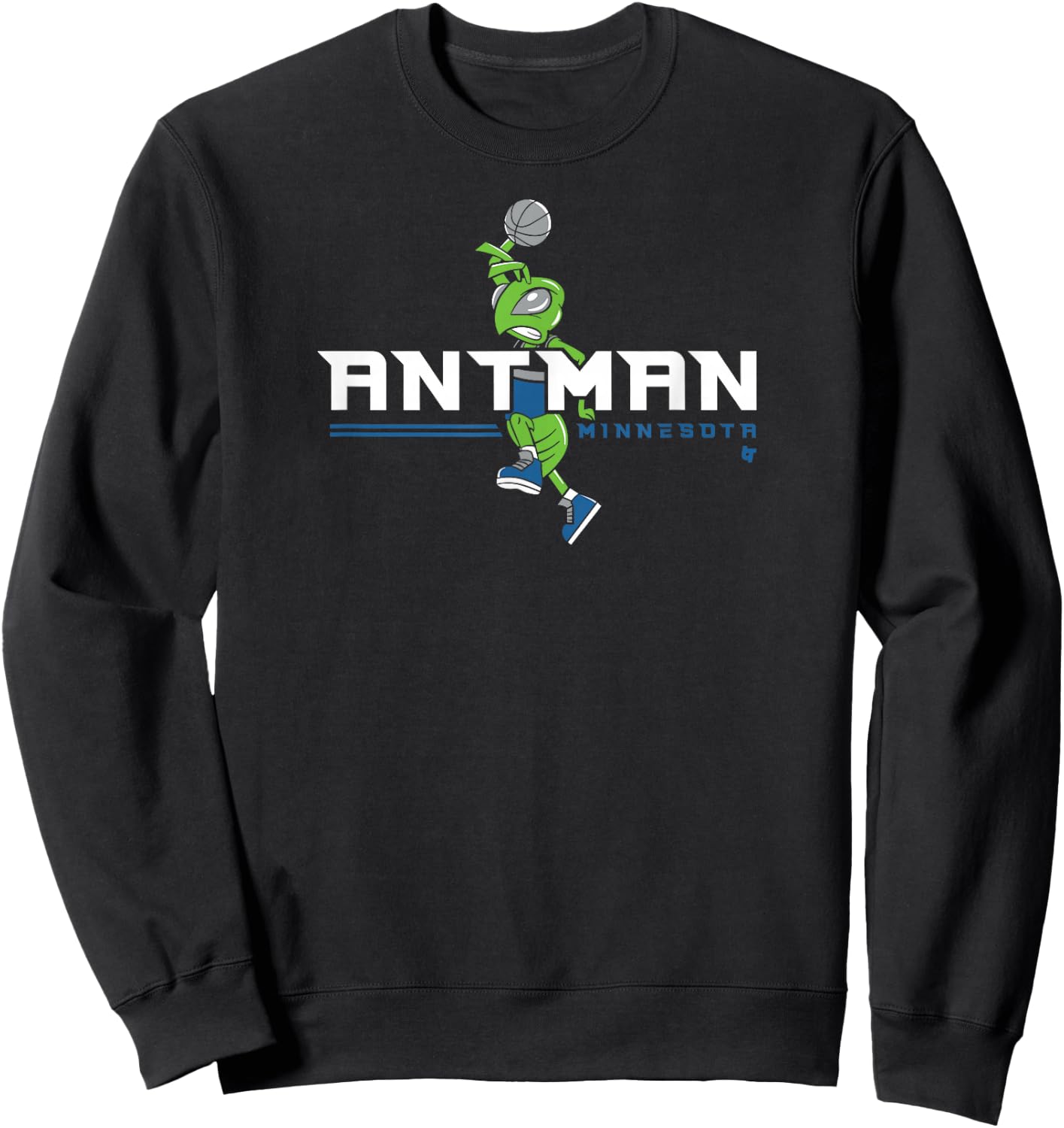 Ant Man - Minnesota Basketball Sweatshirt - Sweatshirt | Black