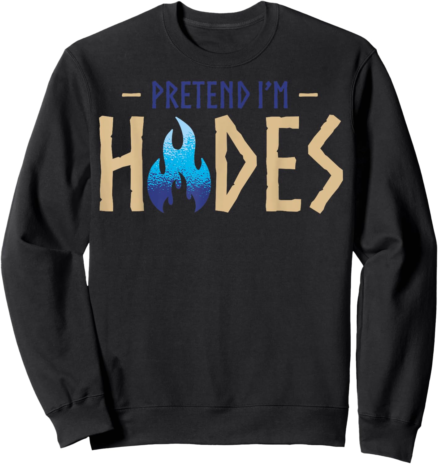 Hades Costume Greek Mythology Ancient Greek Mythologist Sweatshirt - Sweatshirt | Black