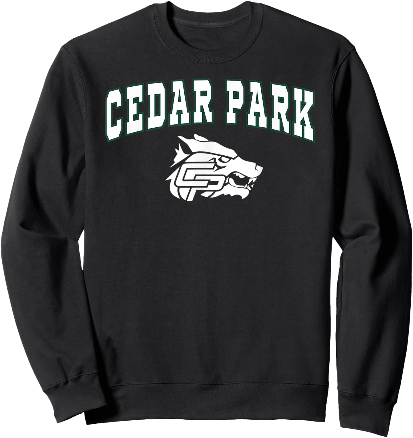 Cedar Park High School Timberwolves C2 Sweatshirt - Sweatshirt | Black