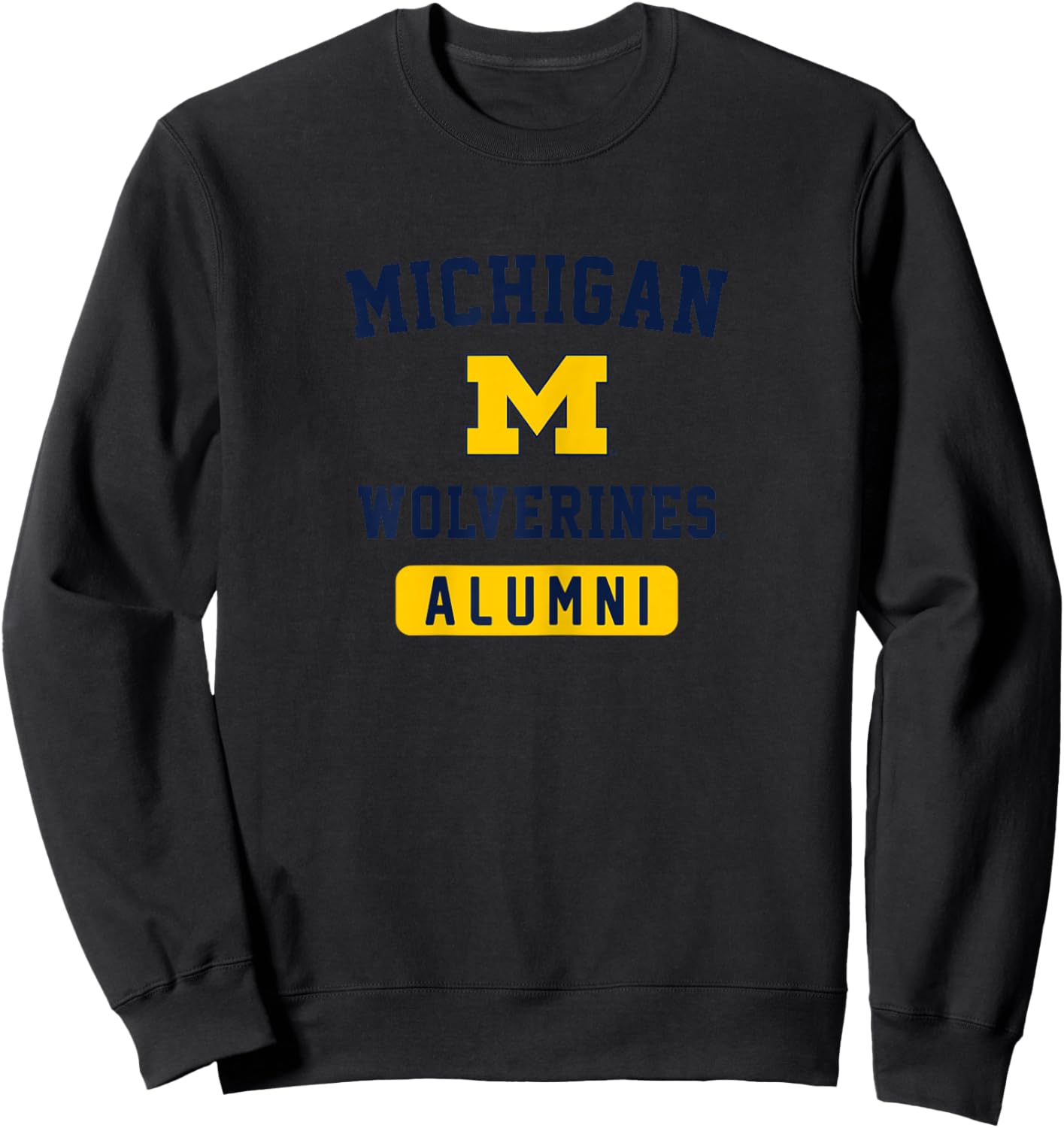 University of Michigan Wolverines U of M Alumni Sweatshirt - Sweatshirt | Black