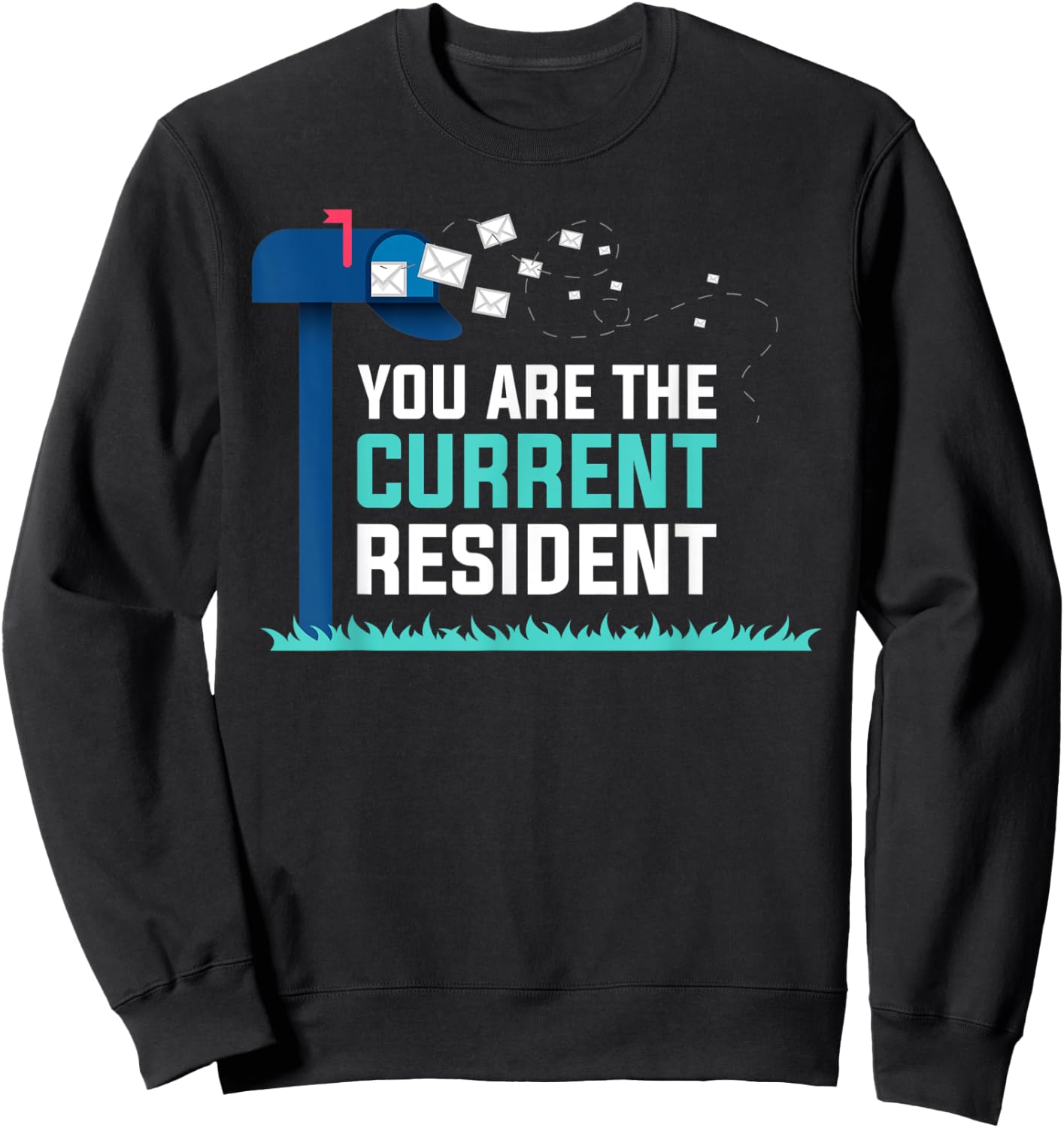 You Are The Current Resident Sweatshirt - Sweatshirt | Black