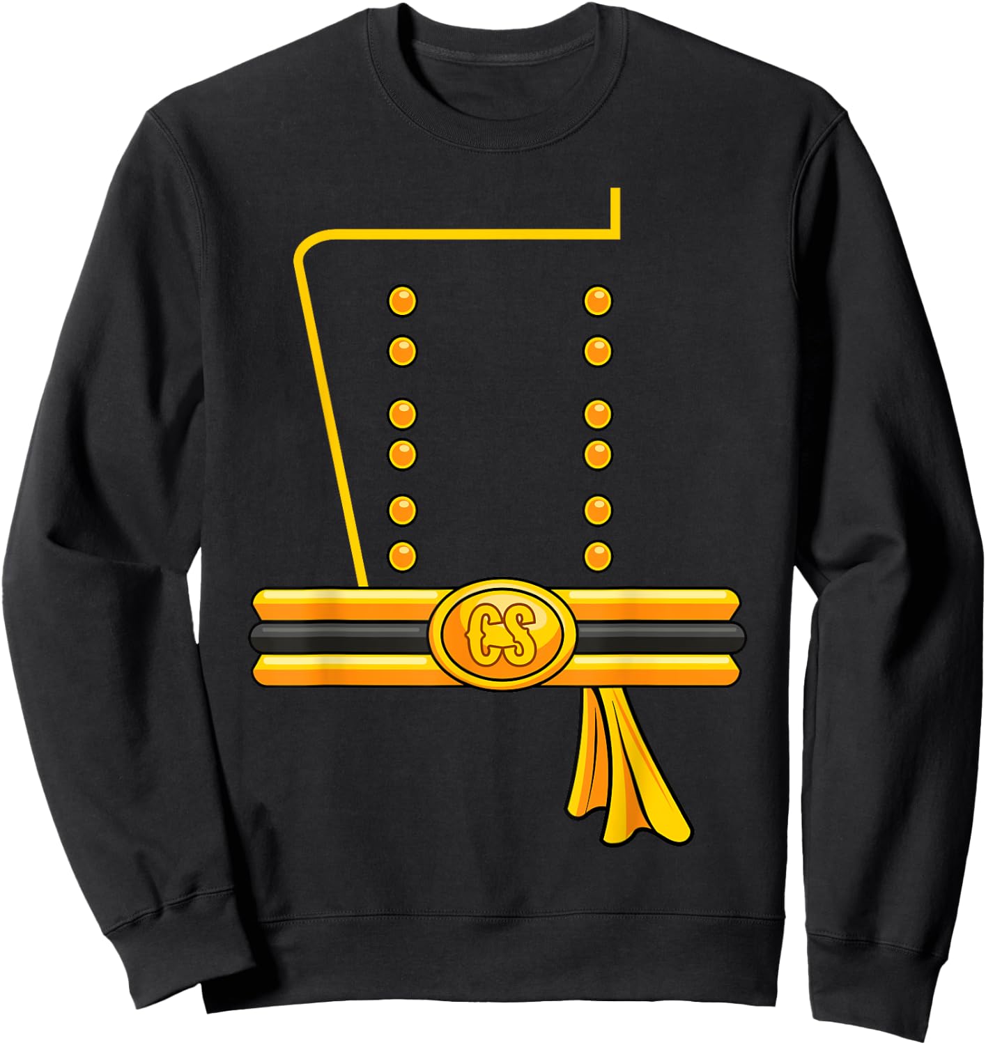 Confederate Soldier War Funny Civil Halloween Lazy Costume Sweatshirt - Sweatshirt | Black