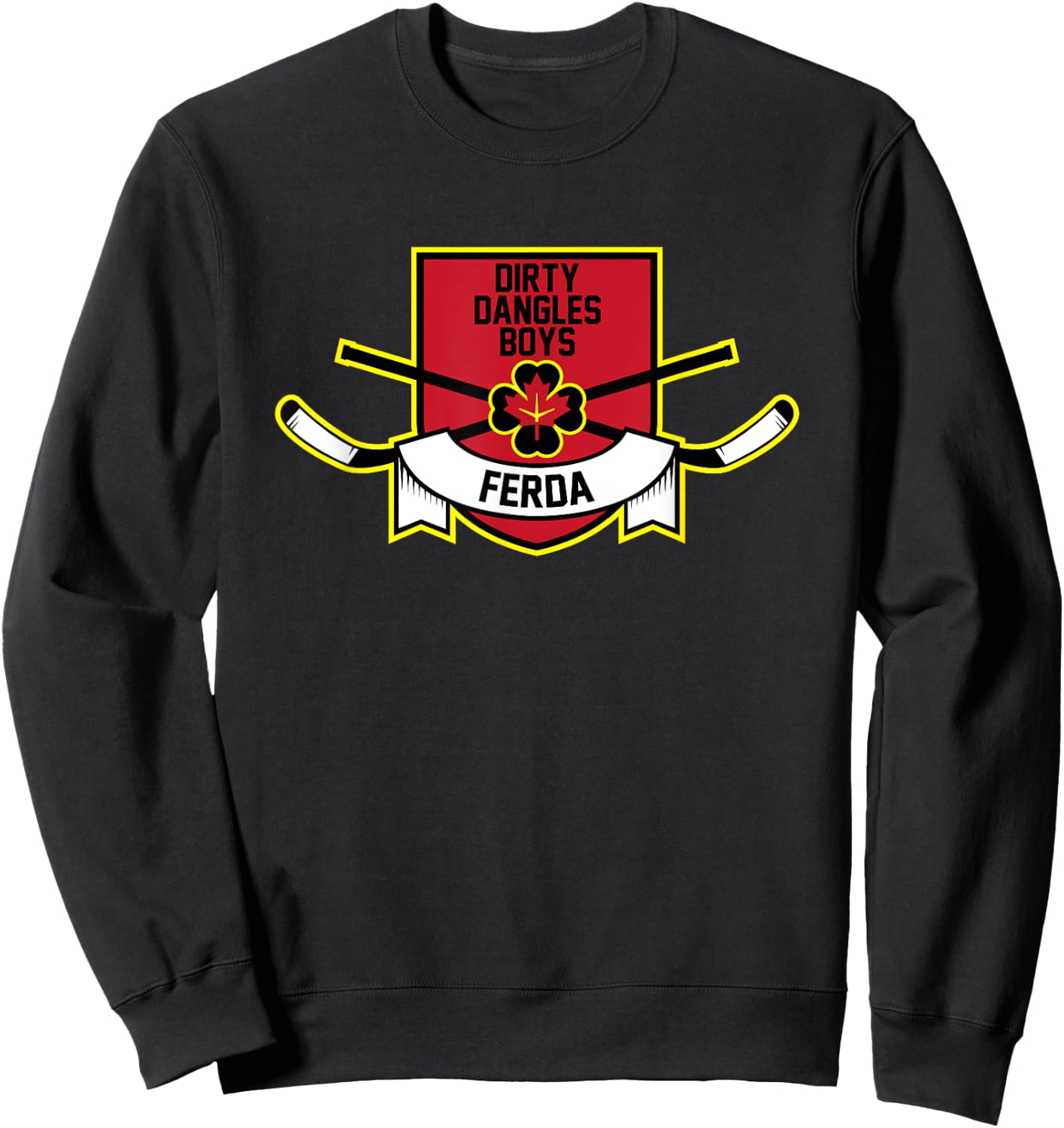 Letter Funny Kenny Boys Dangle , Black, Small Sweatshirt - Sweatshirt | Black