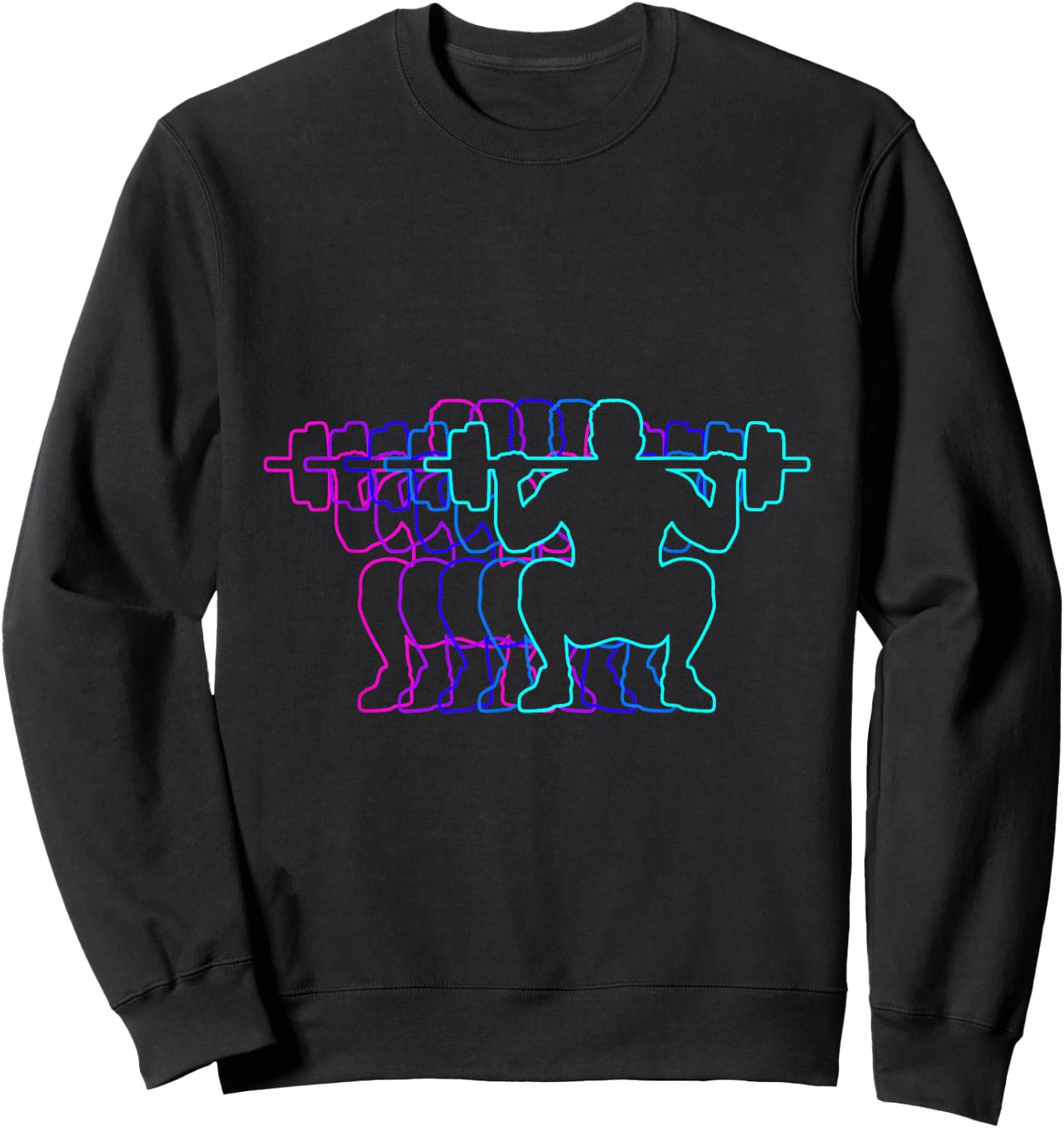 Weight Lifting Weightlifter Gift Clothes For Boys Youth Men Sweatshirt - Sweatshirt | Black