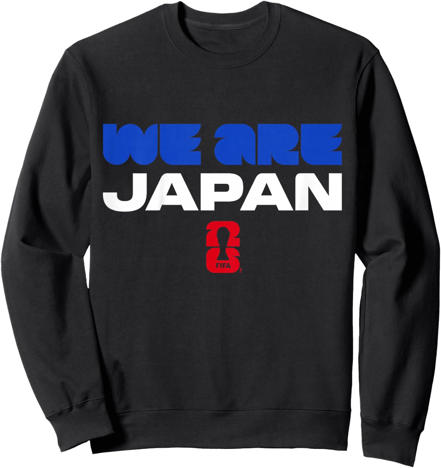 Kids FIFA WORLD CUP26 Qualifier We Are Japan Sweatshirt - Sweatshirt | Black