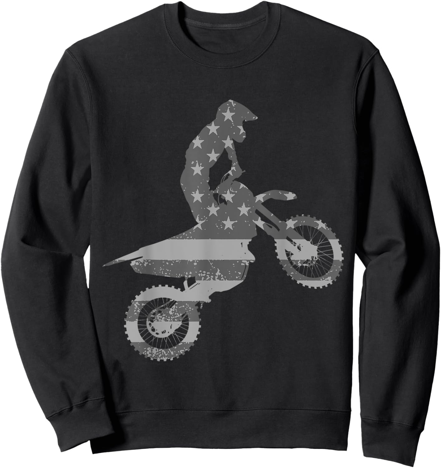 Dirt Bike Shirts For Boys Kids Motocross Camo Dirtbike Sweatshirt - Sweatshirt | Black