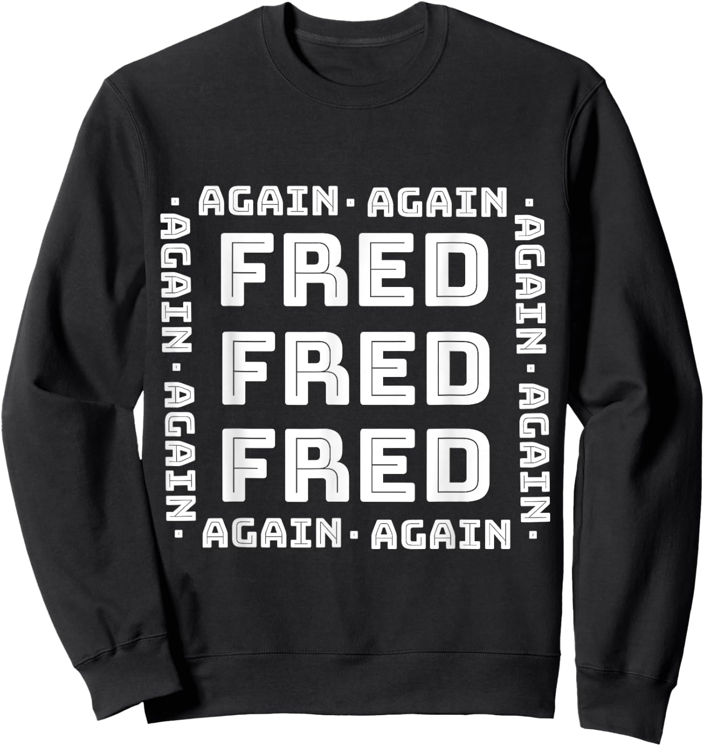 Fred Again Fred Again Sweatshirt - Sweatshirt | Black