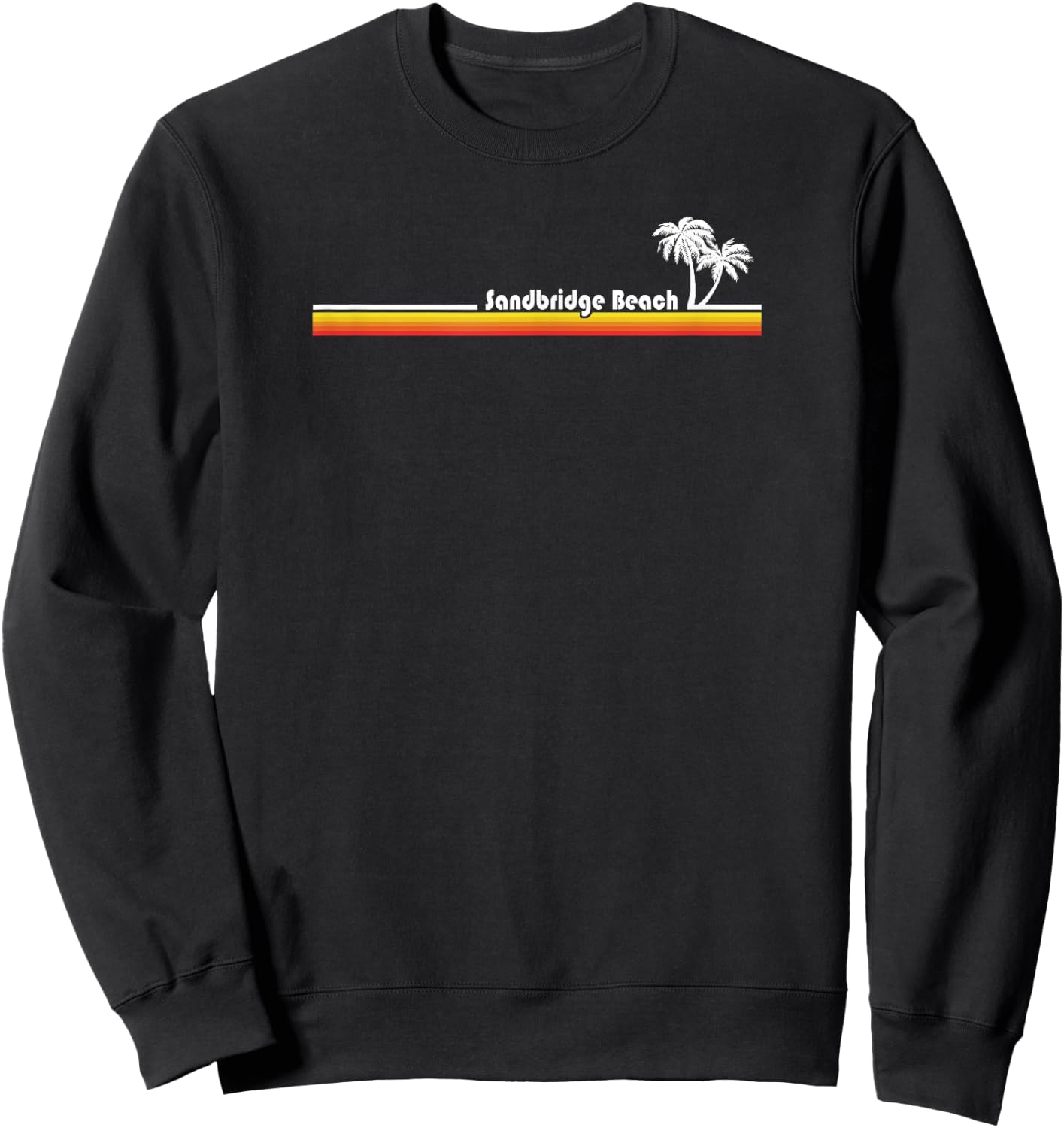 Sandbridge Beach Virginia Sweatshirt - Sweatshirt | Black