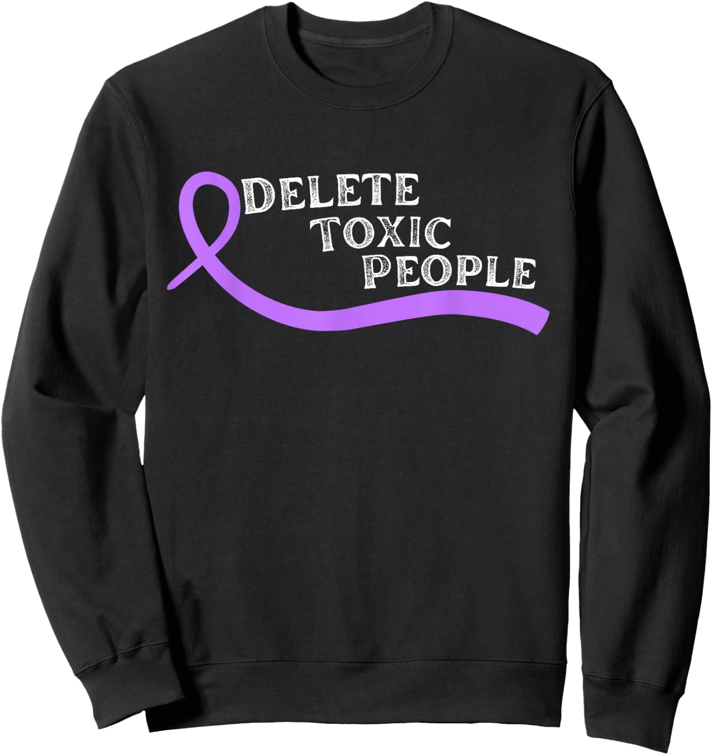 Narcissistic Toxic Abuse Awareness Narcissist Survivor Sweatshirt - Sweatshirt | Black