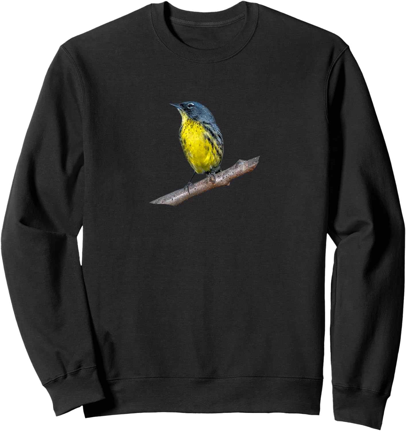 Kirtland's Warbler Jack Pine Warbler Finch Sparrow Sweatshirt - Sweatshirt | Black