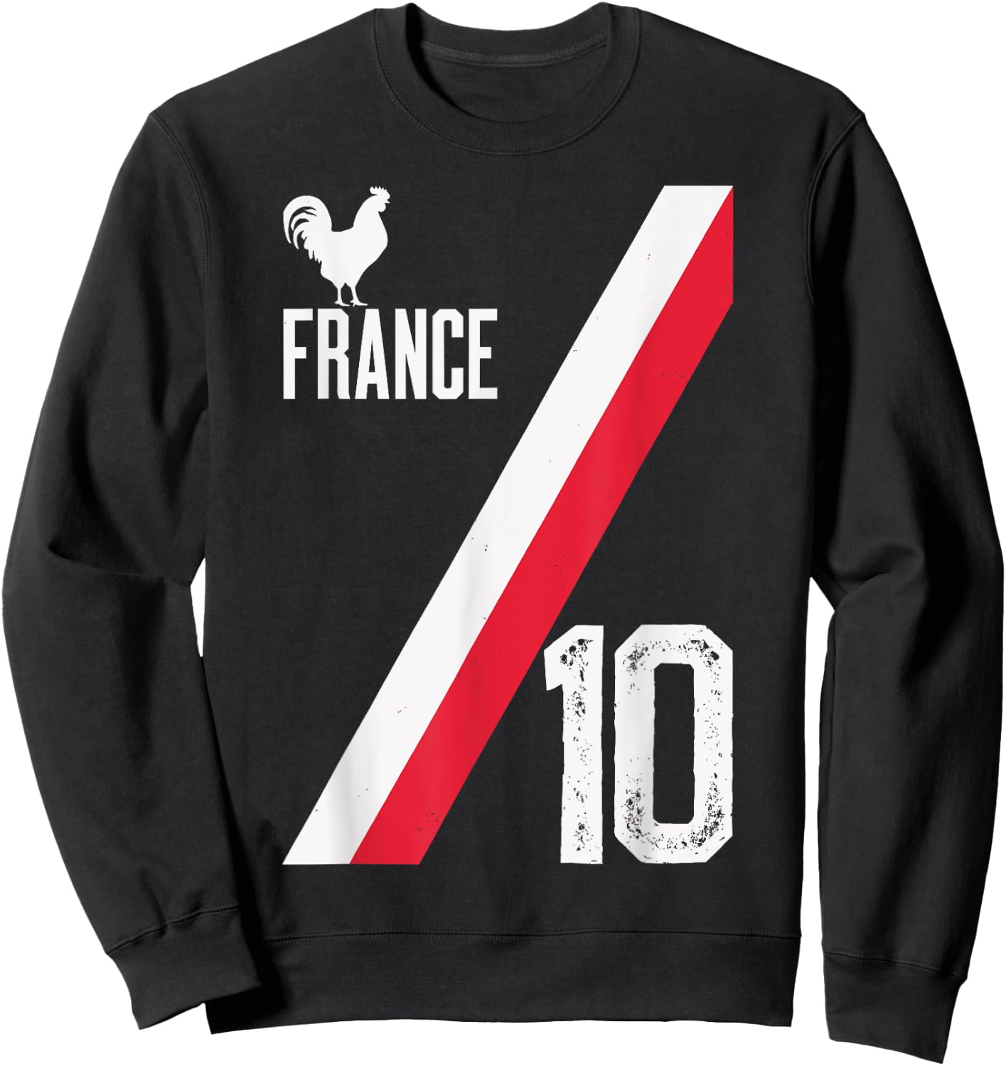 French Pride Football Fan Design for Passionate Supporters Sweatshirt - Sweatshirt | Black