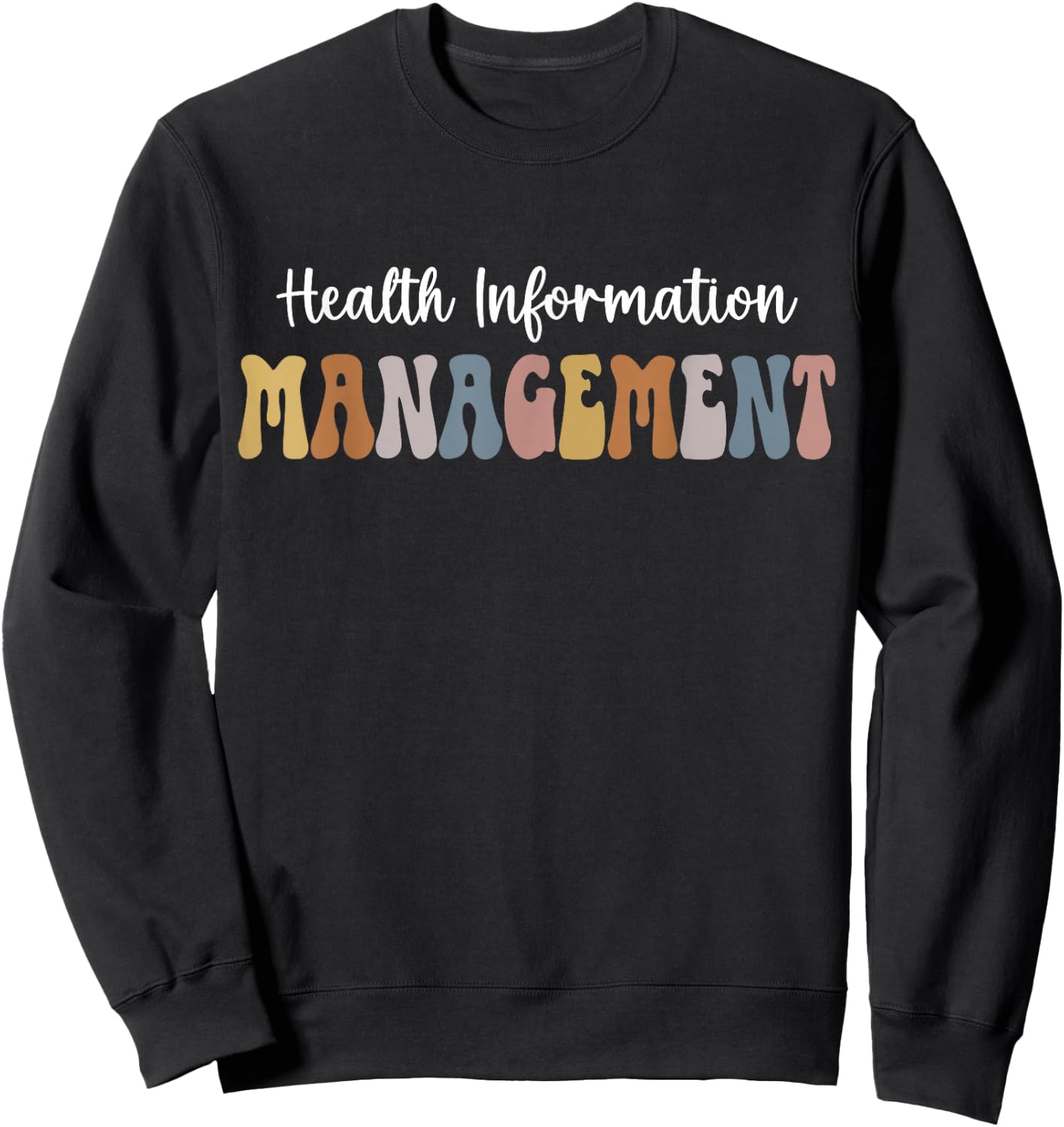 Health Information Management Supervisor Medical Records Sweatshirt - Sweatshirt | Black